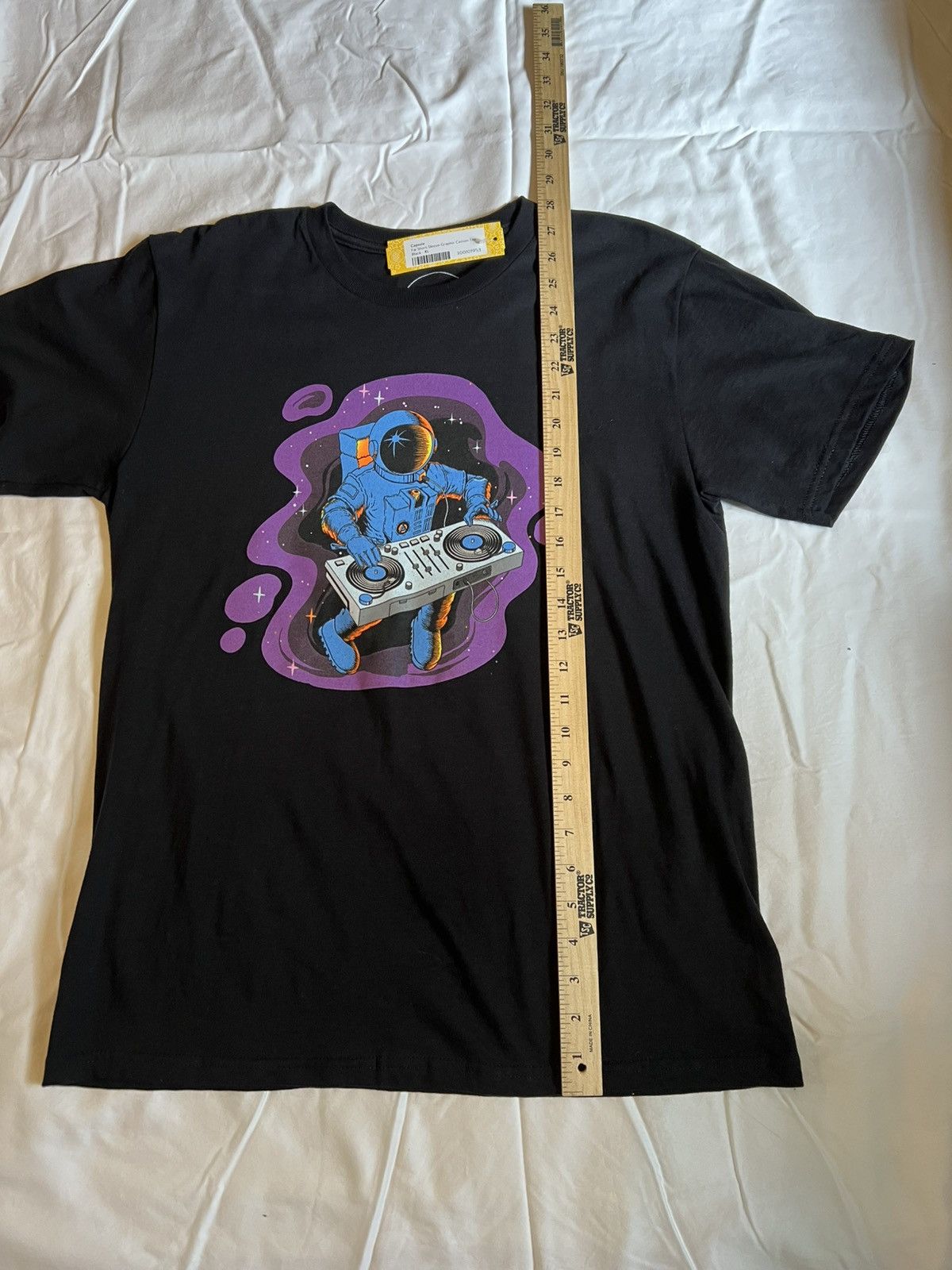 Capsule Black Astronaut DJ Graphic Tee (Stitch Fix Capsule) Size US XL / EU 56 / 4 - 4 Thumbnail