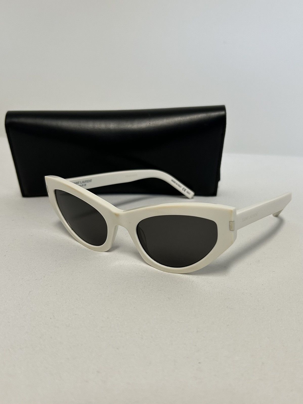 Saint Laurent Paris SL 215 GRACE Cat-Eye Sunglasses Size ONE SIZE - 1 Thumbnail