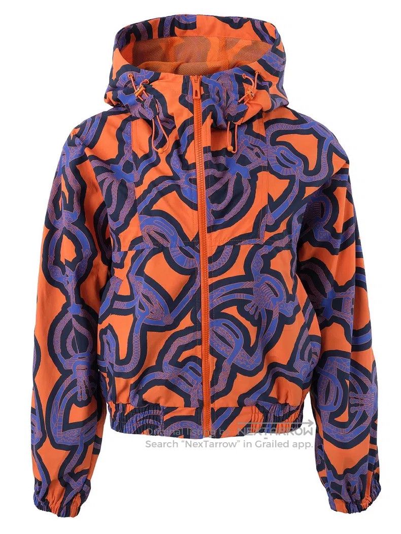 Hermes Hermes Blue and orange pattern windbreaker Size XS / US 0-2 / IT 36-38 - 1 Thumbnail