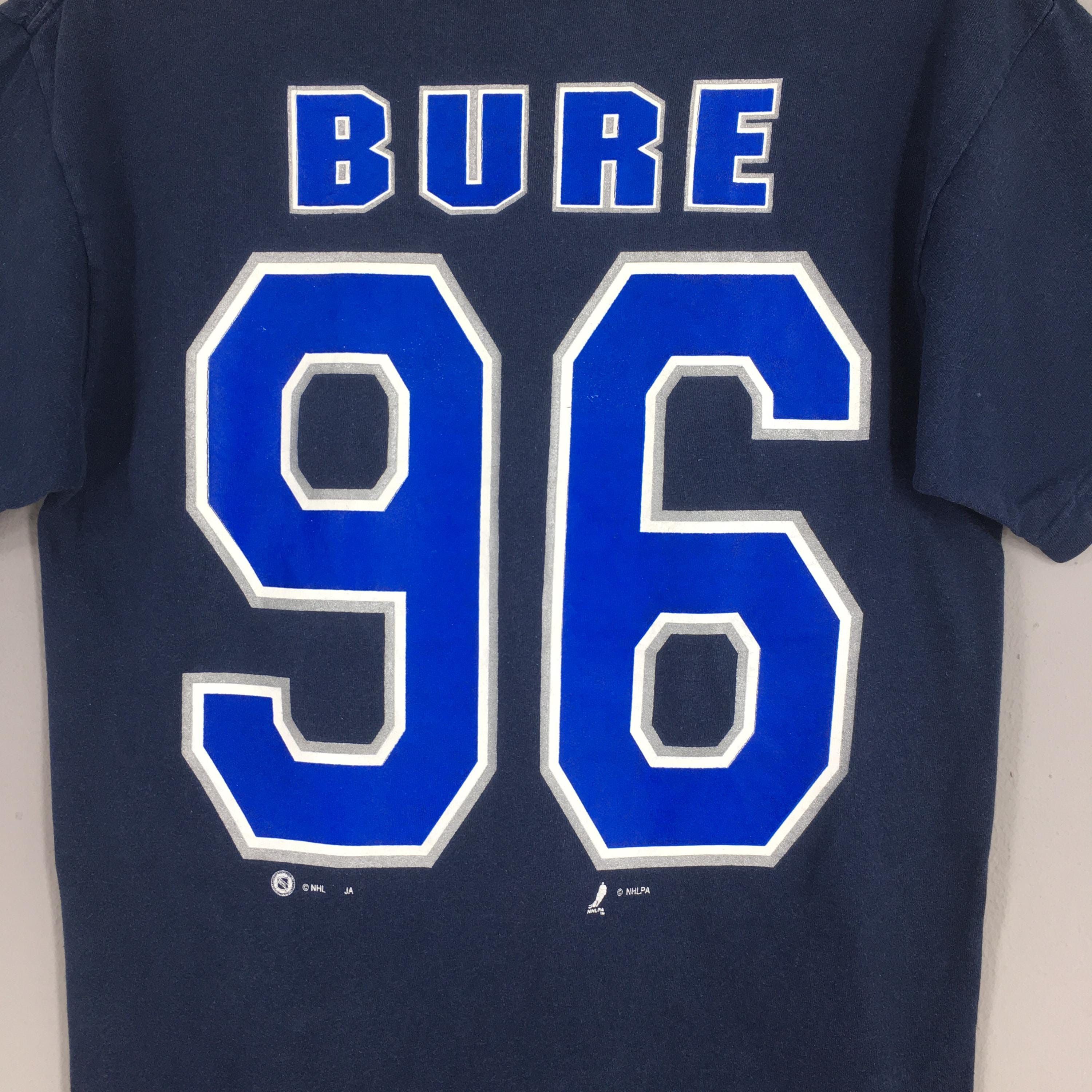 NHL Vintage Vancouver Canucks NHL Blue T shirt Medium Size US M / EU 48-50 / 2 - 7 Thumbnail