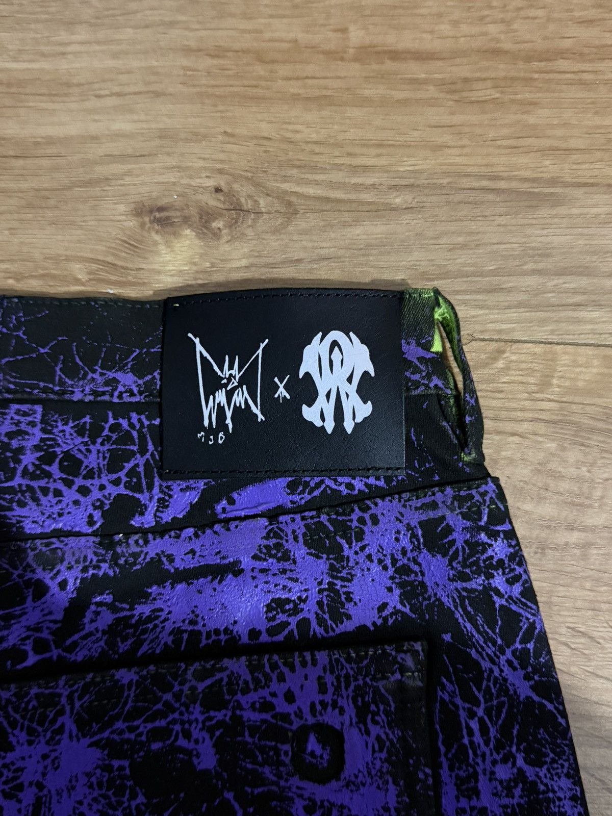 Marc Jacques Burton Marc Jacques Burton “Neon Splatter” Slim-Fit Jeans Size US 29 - 6 Thumbnail