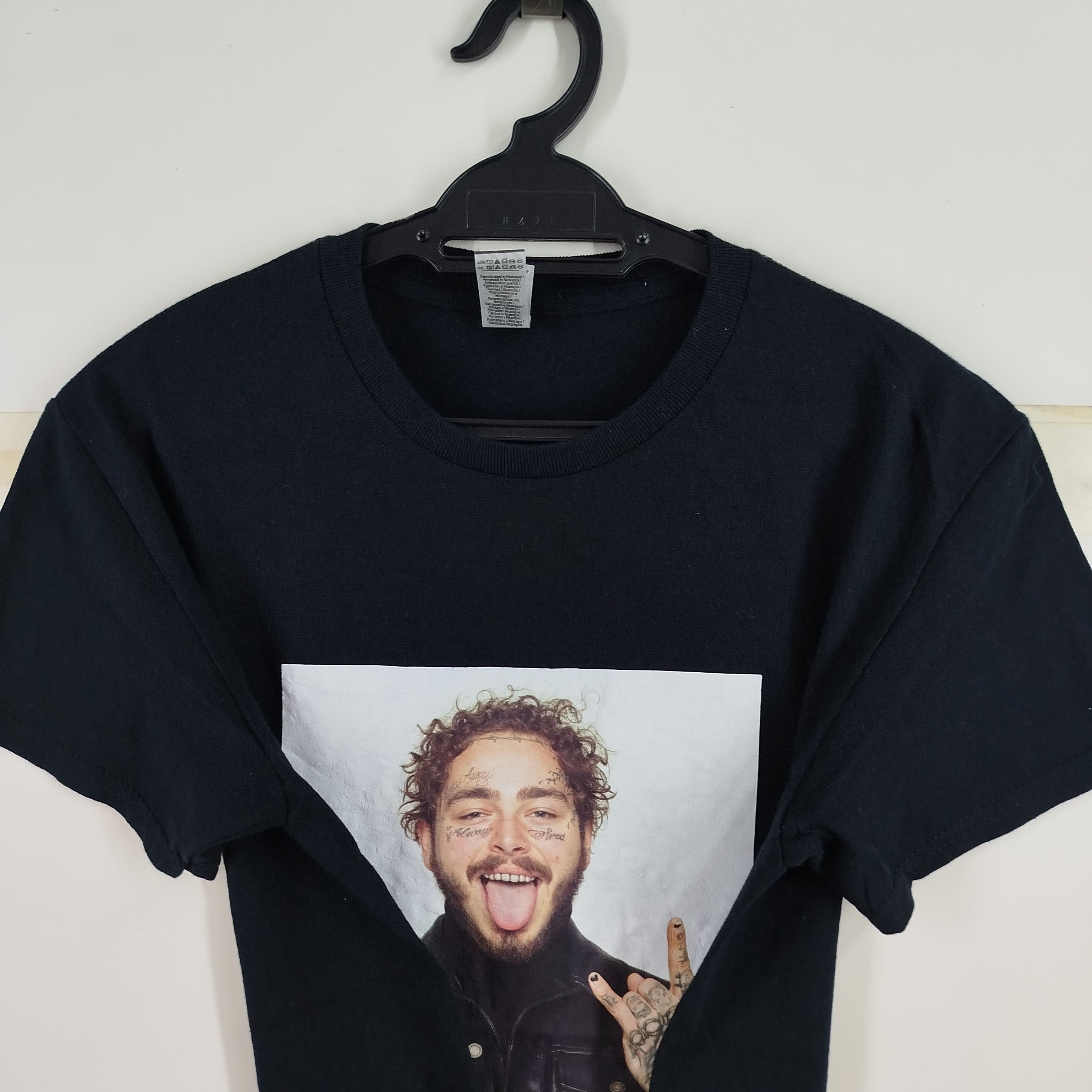 Band Tees × Rap Tees Post Malone Big Print Size US S / EU 44-46 / 1 - 4 Thumbnail