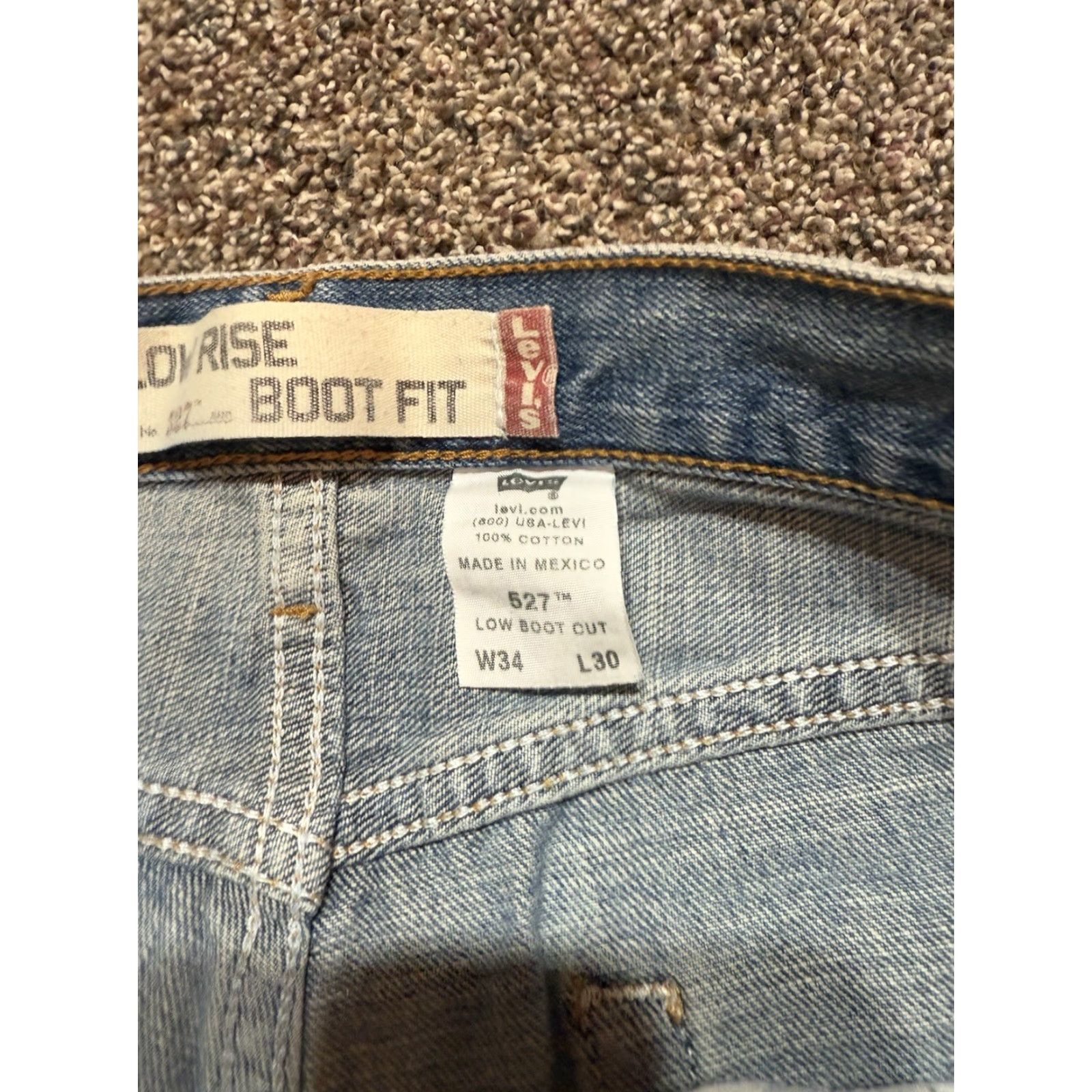 Levi's Levi's 505 Levi's 527 Jeans Size 34 Blue Denim 34X30 Lot Of 2 Straight Men Size US 34 / EU 50 - 6 Thumbnail