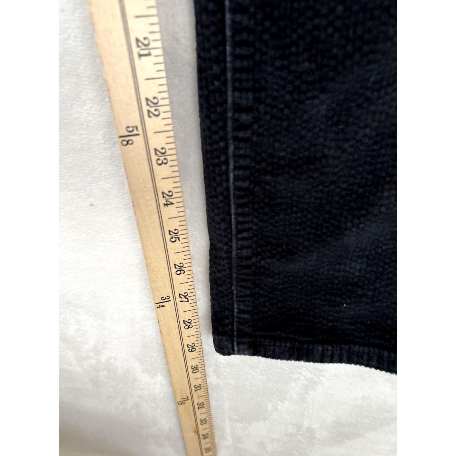 Levi's Levi's 311 Shaping Skinny Mid-Rise Jeans Womens 32x30 Black Corduroy Stretch Jeans Shaping Slim Leg 5-Pocket Corduroy Black Womens Size 24" / US 00 / IT 34 - 3 Thumbnail