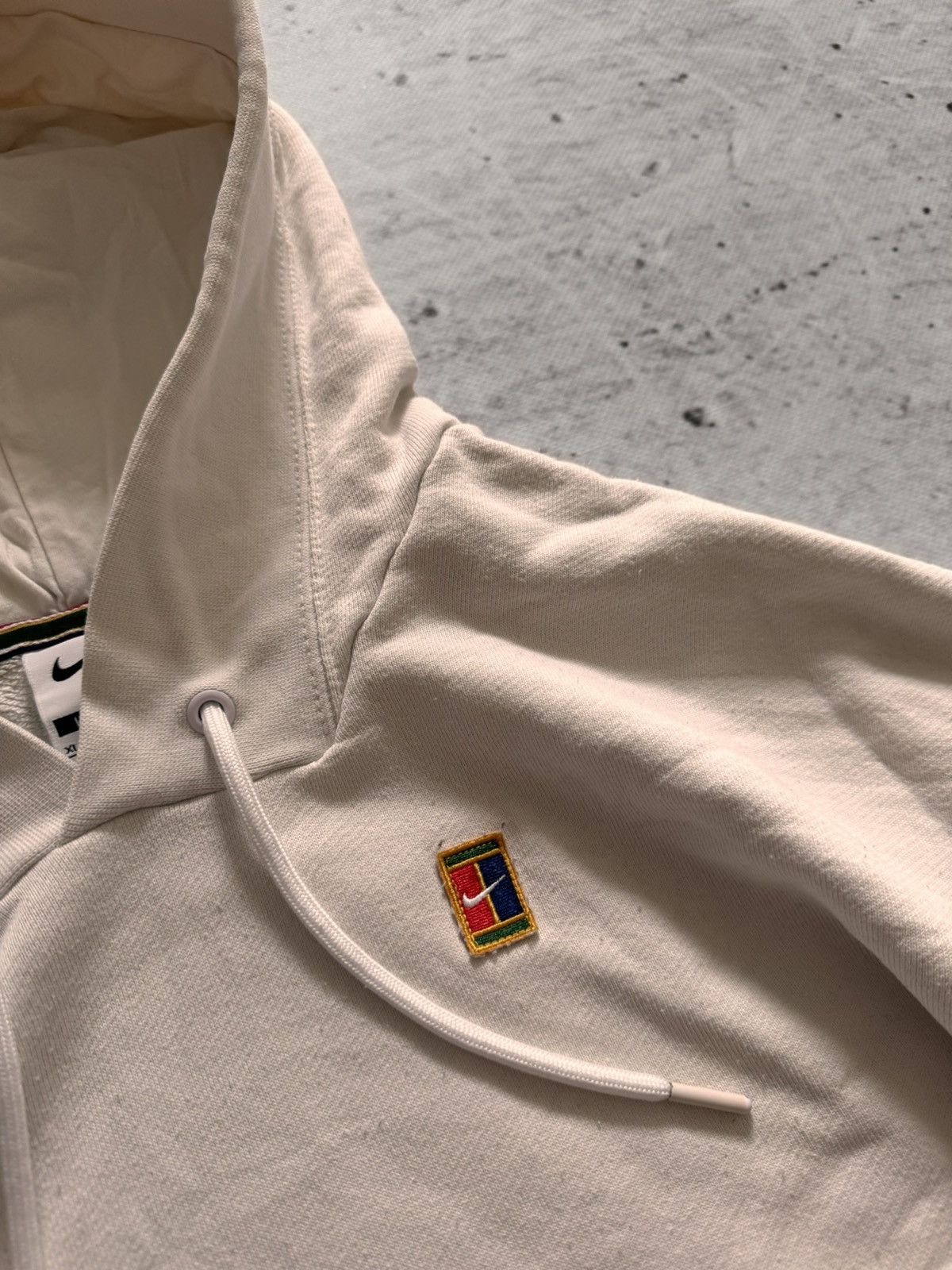 Nike × Vintage NIKE VINTAGE CENTER LOGO OVERSIZE BOXY HOODIE Size US XL / EU 56 / 4 - 5 Thumbnail