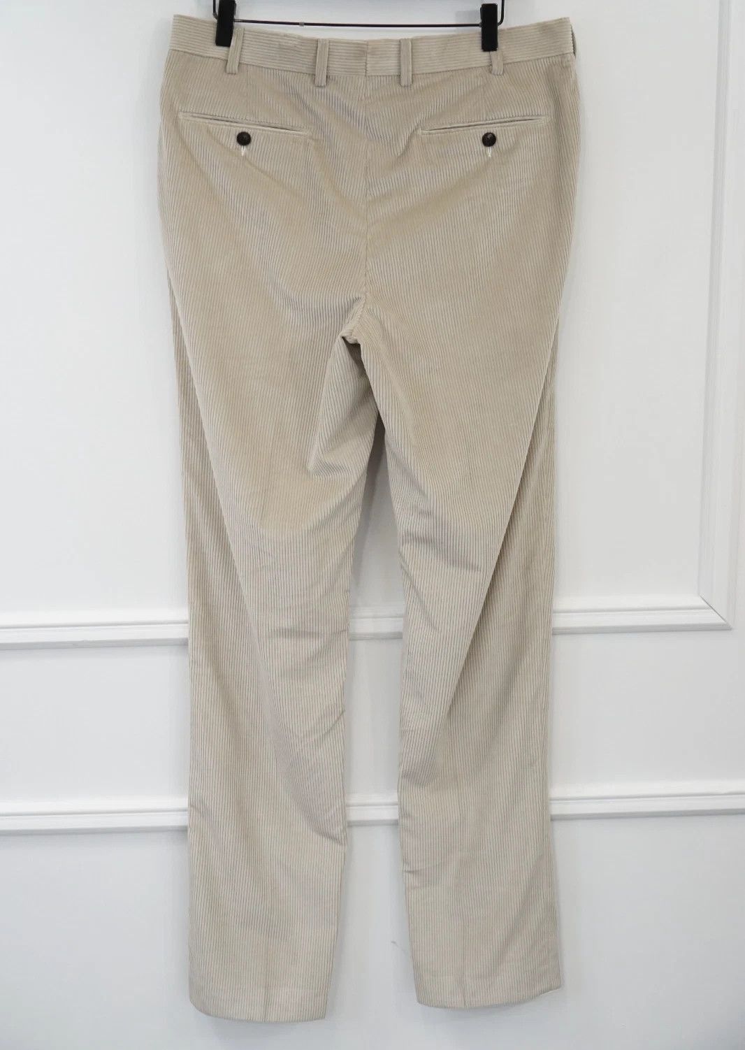 Suitsupply Men Suitsupply Pants Velvet Beige Pentoglio Brescia UK/US40L Size 40L - 2 Thumbnail