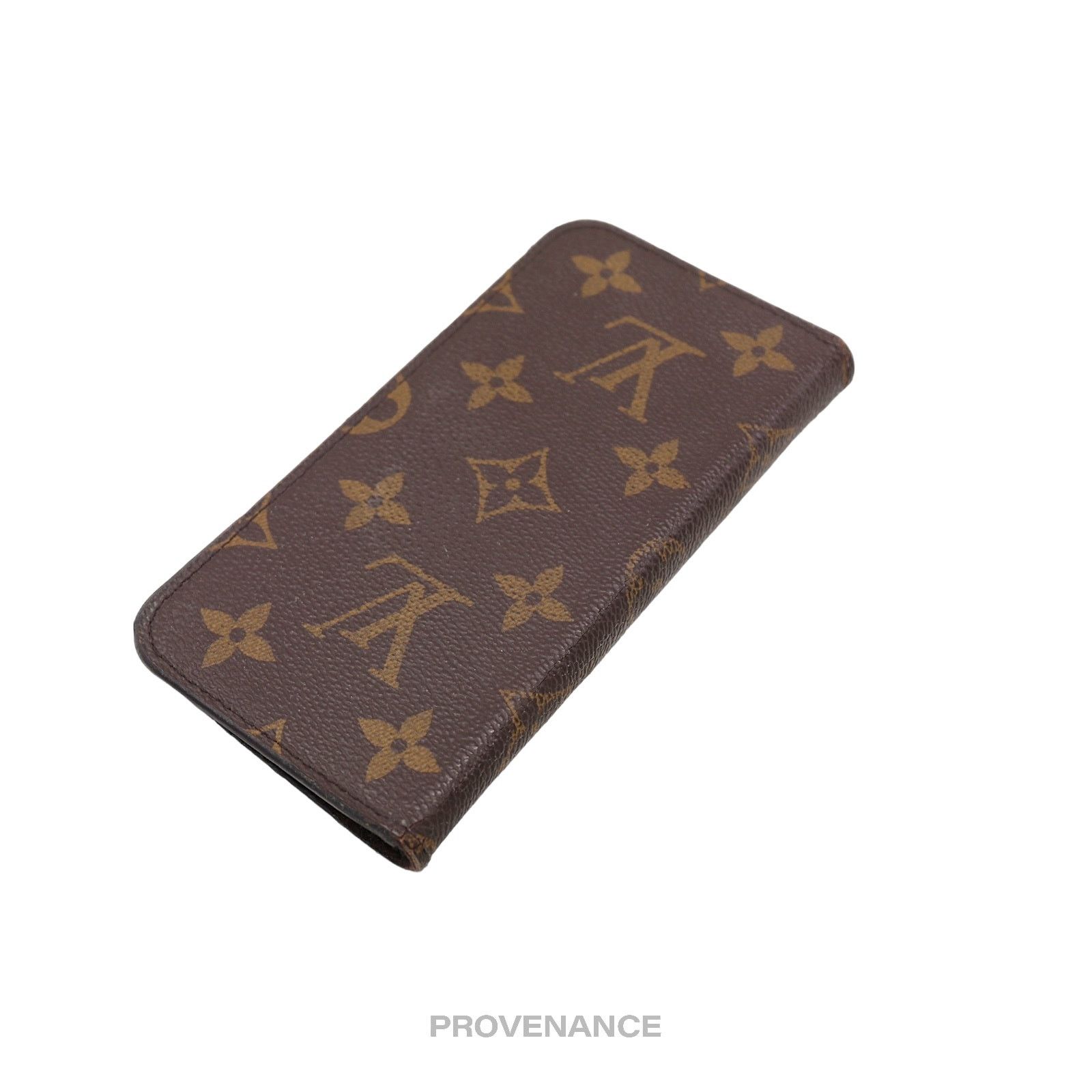 Louis Vuitton 🔴 Louis Vuitton iPhone X Case - Folio Monogram Brown Size ONE SIZE - 4 Thumbnail