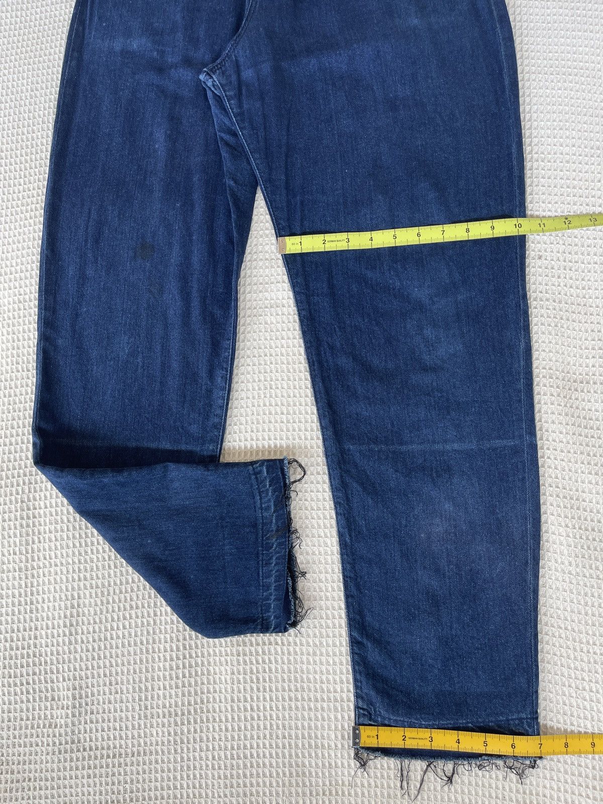 Edwina Horl Vintage🔥EDWINA HORL🔥Distressed Denim Fashion Size US 34 / EU 50 - 6 Thumbnail
