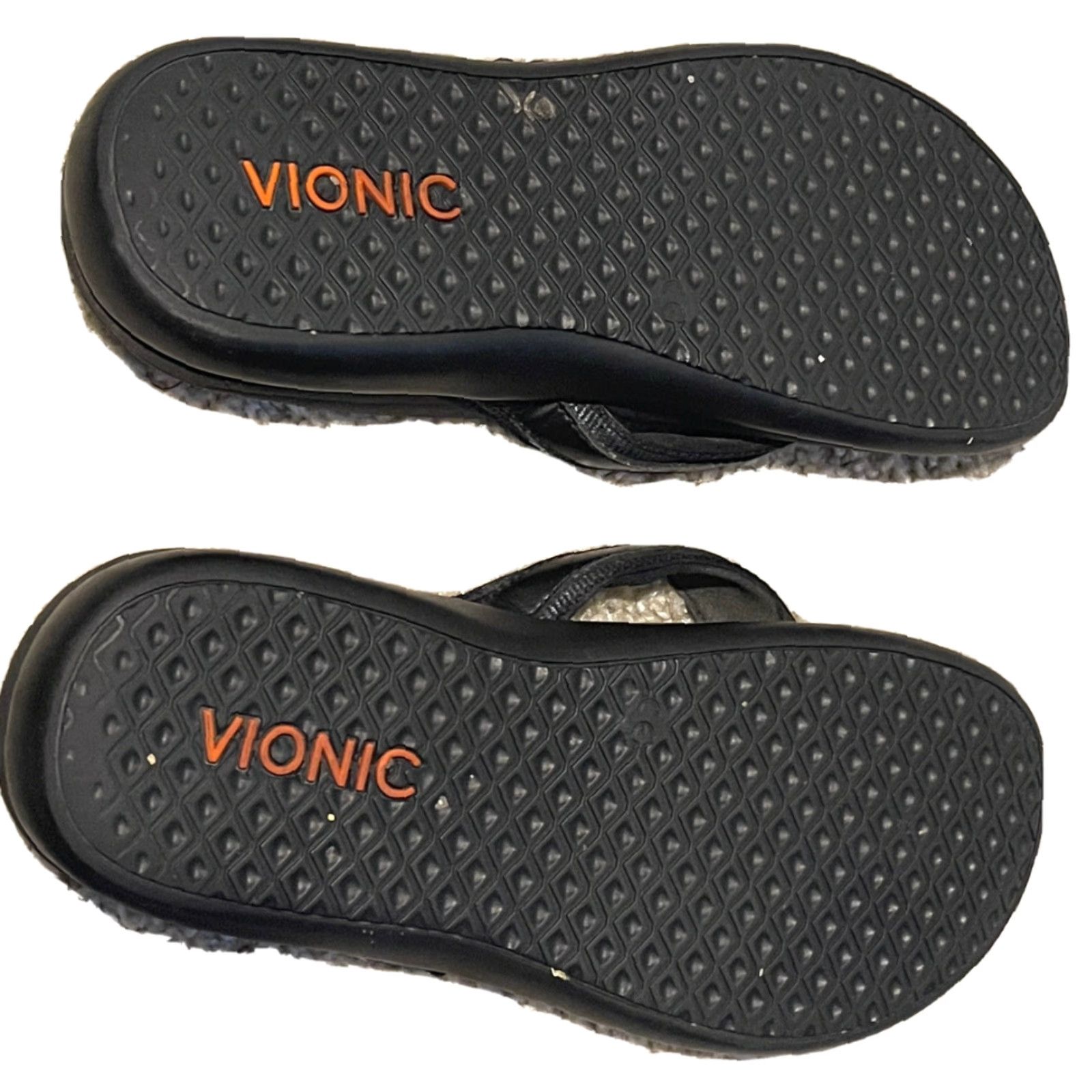 Vionic Vionic Tide Sandals Flip Flop Women Black 8 Leather Arch Support Comfort Orthopedic Slip On Flat Heel Womens Size US 6 / IT 36 - 4 Thumbnail