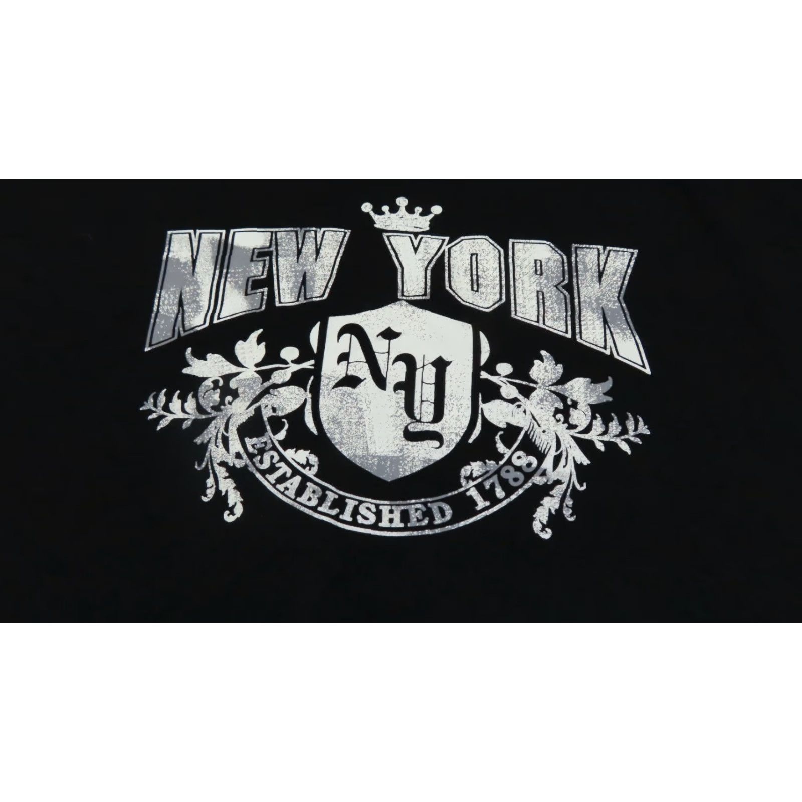 Gildan Gildan T-Shirt Men 2XL Black New York City Established 1788 Tee Size US XXL / EU 58 / 5 - 2 Thumbnail