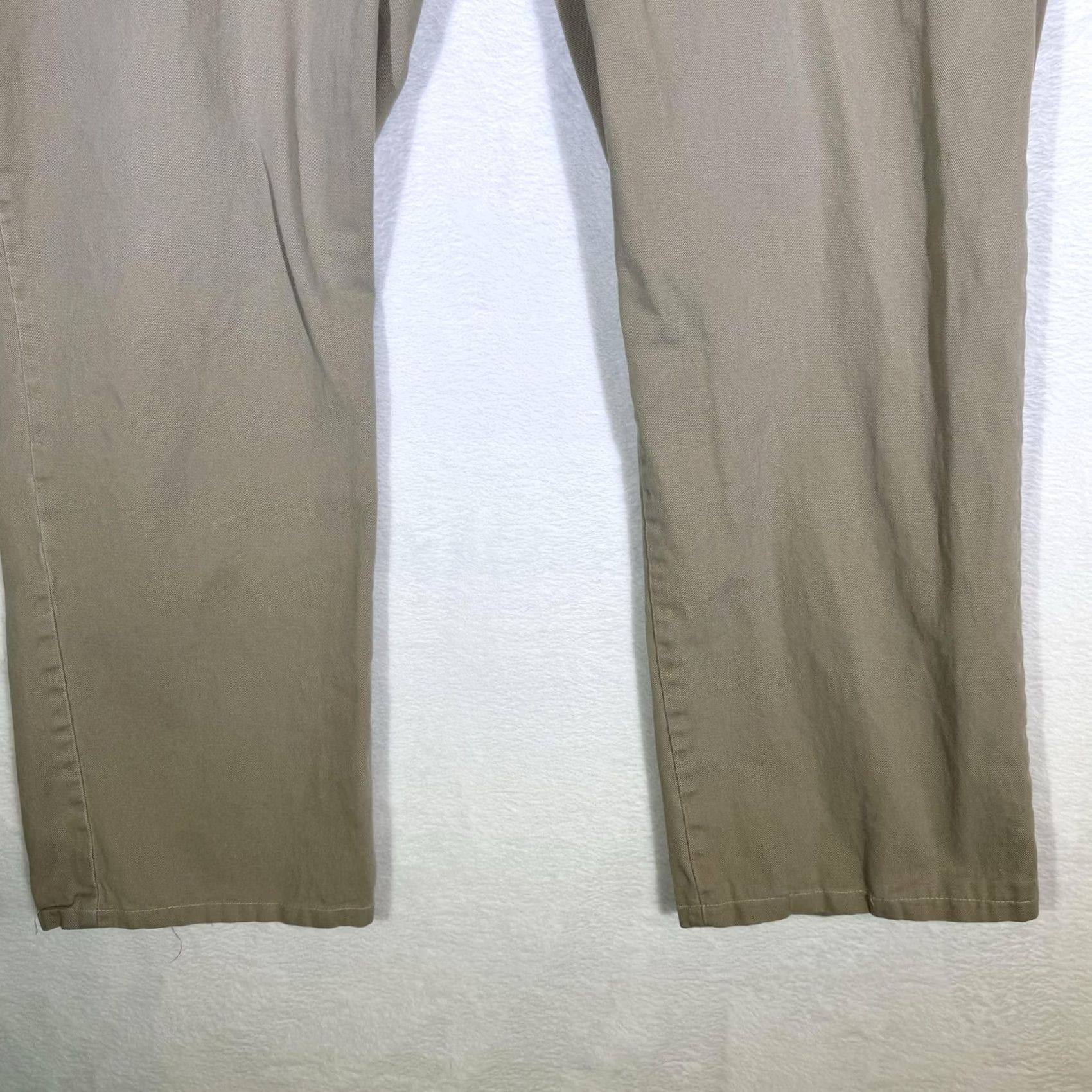 Polo Ralph Lauren VINTAGE Polo Ralph Lauren Pants Mens 40x30 Khaki Classic Fit Casual Chino Flat Front Size US L / EU 52-54 / 3 - 3 Thumbnail