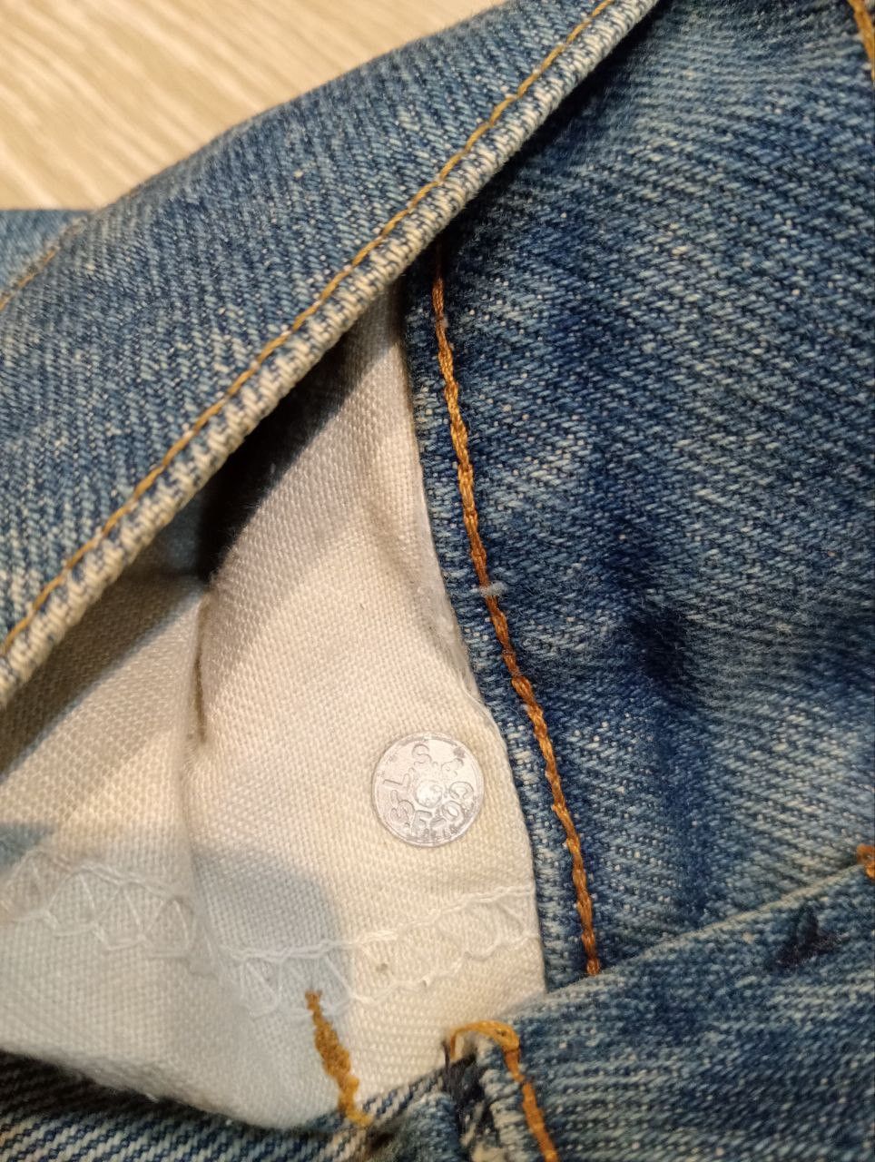 Levi's Vintage Clothing VINTAGE LEVI'S ORANGE TAB BLEACH FLARED JEANS Size US 33 - 7 Thumbnail