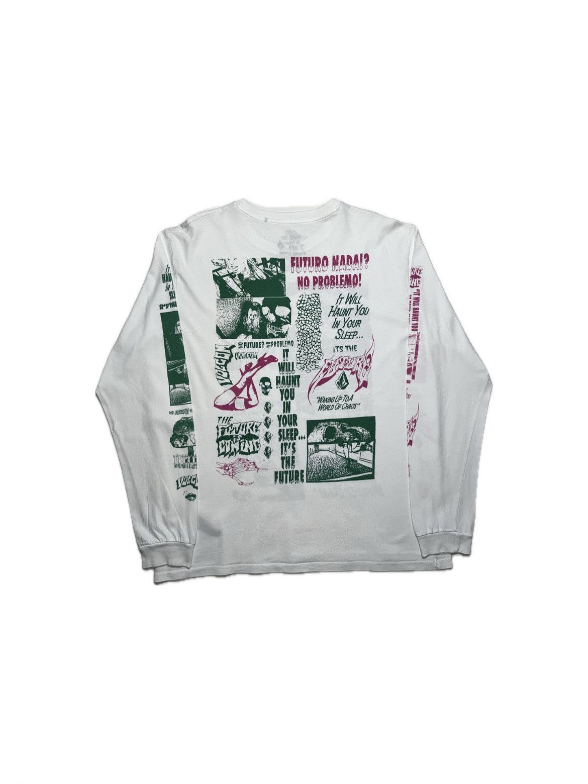 Volcom Volcom Bits Of Brain Bsc Longsleeve Size US L / EU 52-54 / 3 - 2 Thumbnail