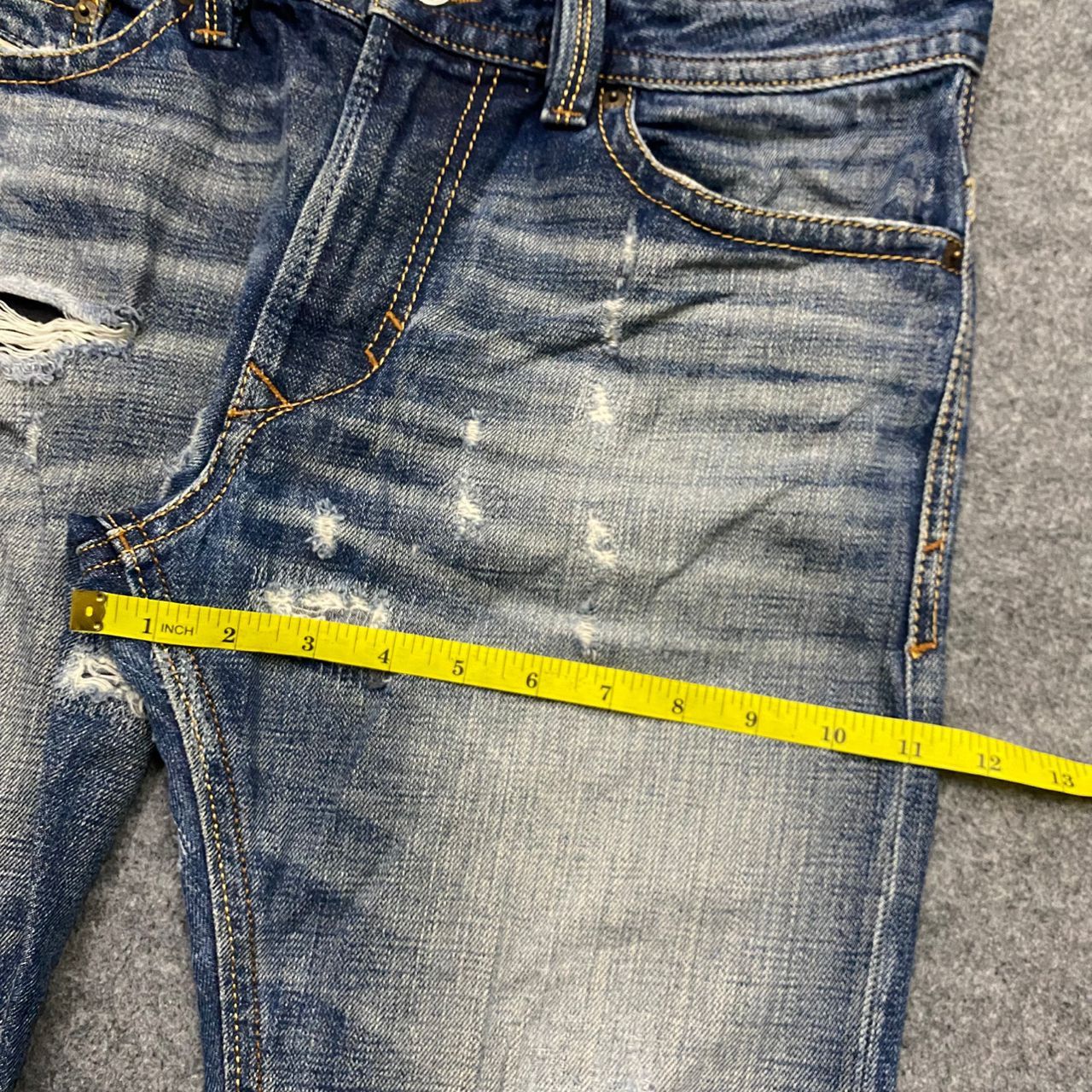 Diesel Vintage 90s Diesel Industry Distressed Denim Size US 34 / EU 50 - 5 Thumbnail