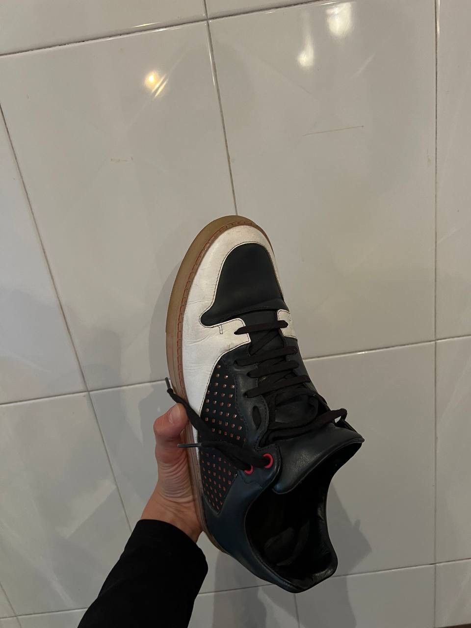 Balenciaga Leather sneakers Size US 10 / EU 43 - 17 Thumbnail