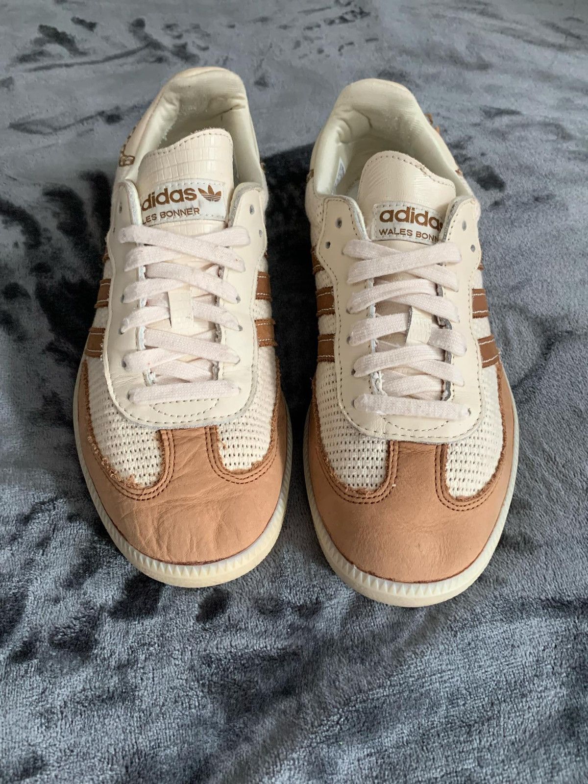 Adidas adidas Originals Wales Bonner Cream white US 9.5 EU 43 1/3 Size US 9.5 / EU 42-43 - 3 Thumbnail