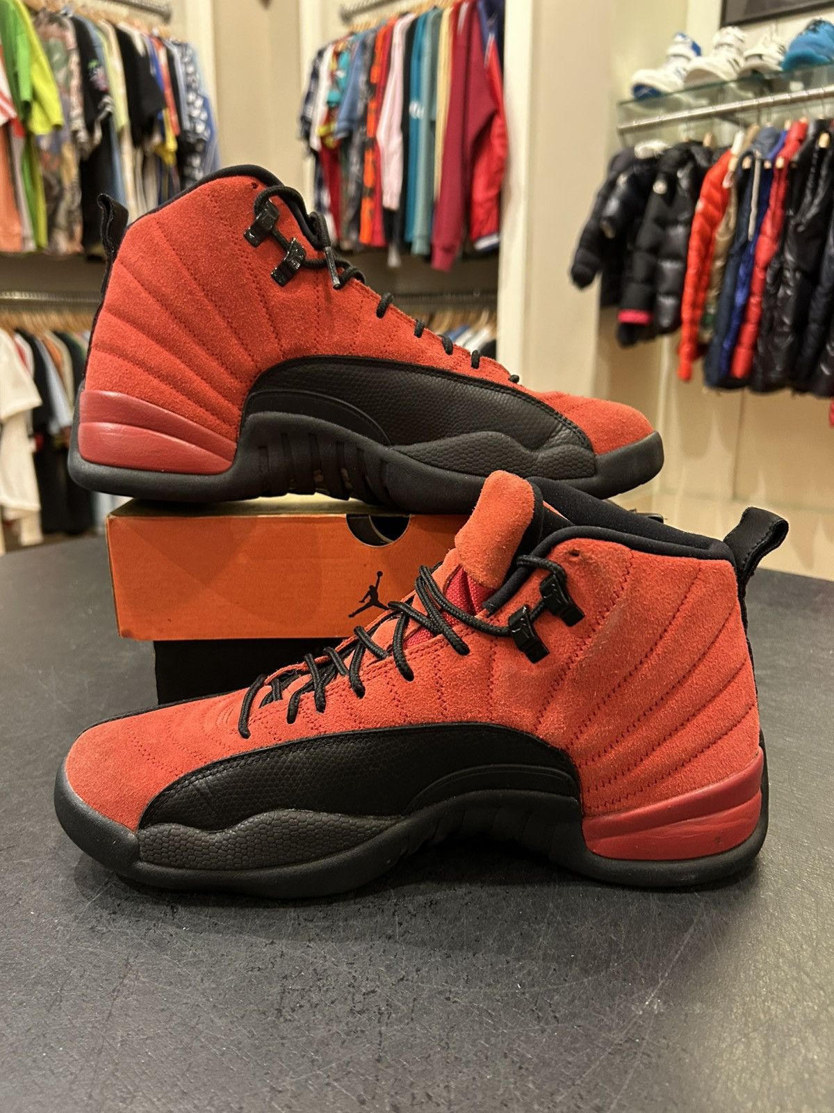 Jordan Brand Jordan 12 Retro ‘Reverse Flu Game’ Size US 11 / EU 44 - 2 Thumbnail