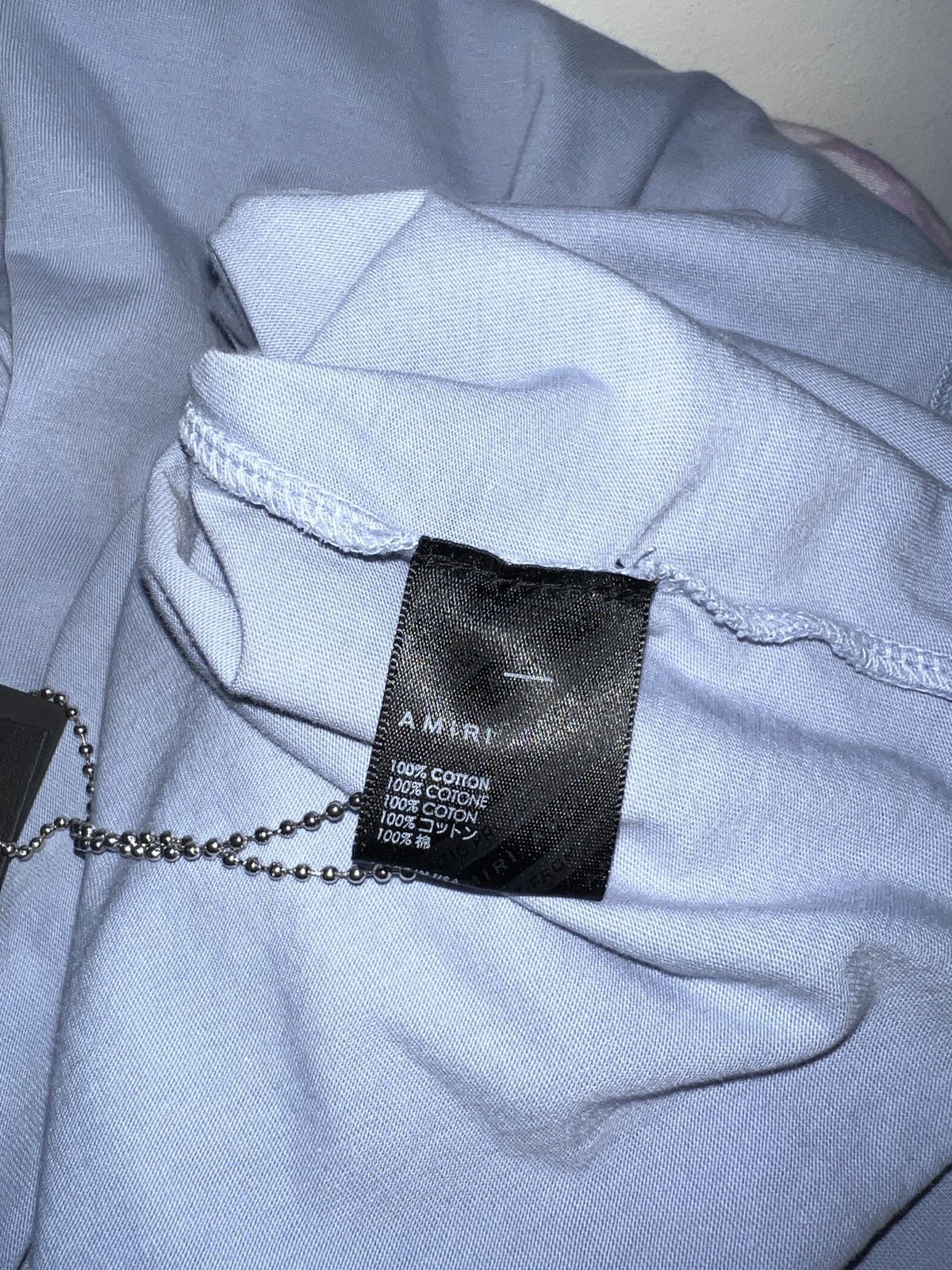 Amiri Amiri logo t shirt Size US M / EU 48-50 / 2 - 2 Thumbnail