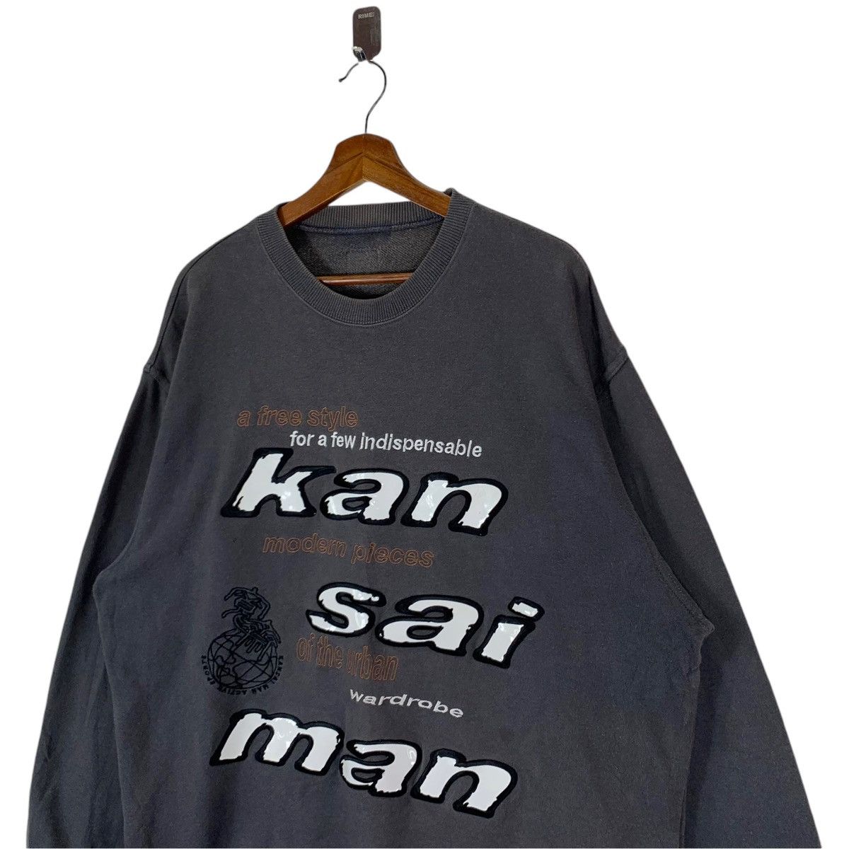 Japanese Brand × Kansai Yamamoto VINTAGE KANSAI MAN YAMAMOTO JAPANESE BRAND SWEATSHIRT Size US L / EU 52-54 / 3 - 3 Thumbnail