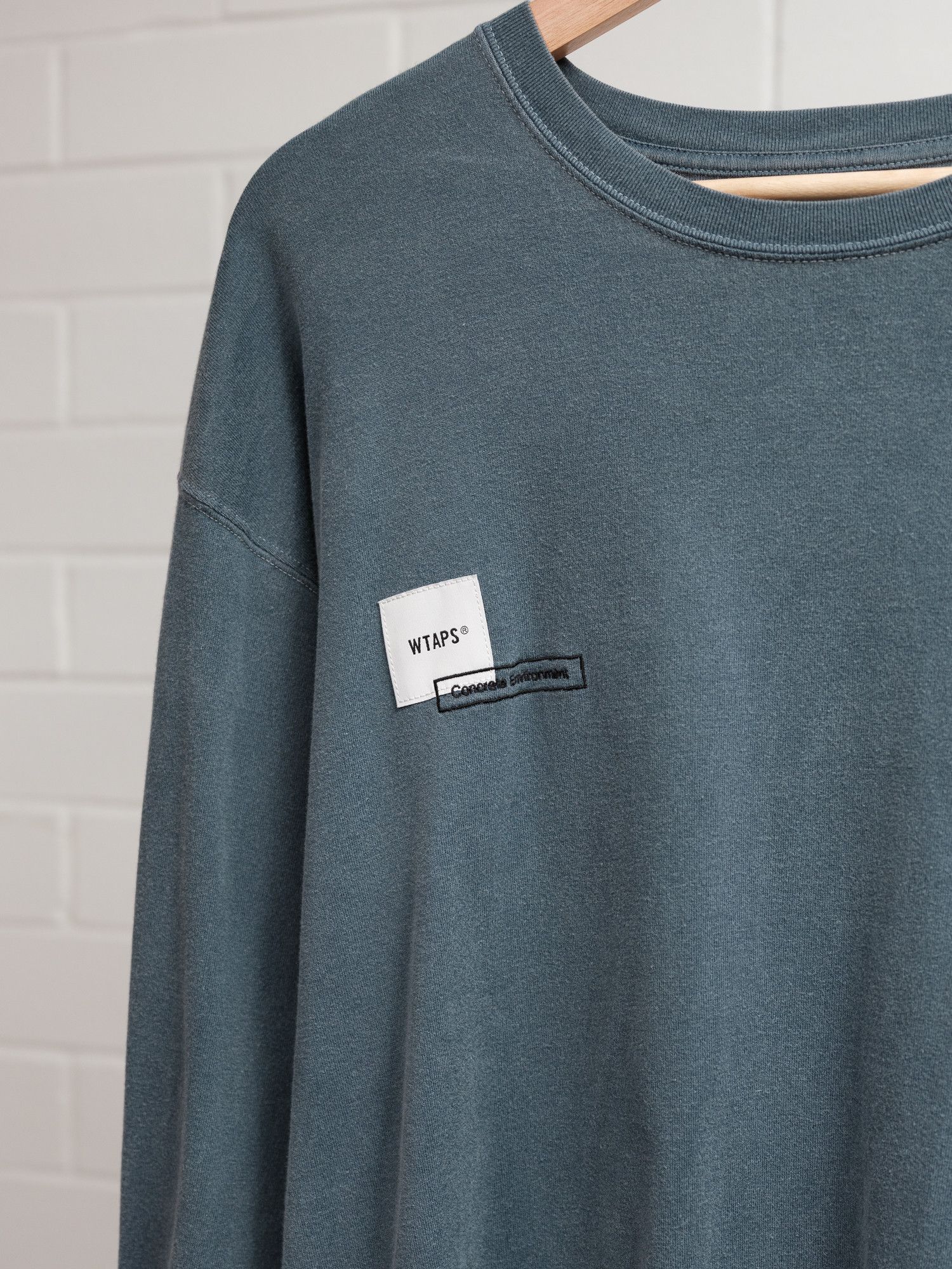 Wtaps WTAPS Home Base Garment Dye Long Sleeve Tee Size US L / EU 52-54 / 3 - 2 Thumbnail