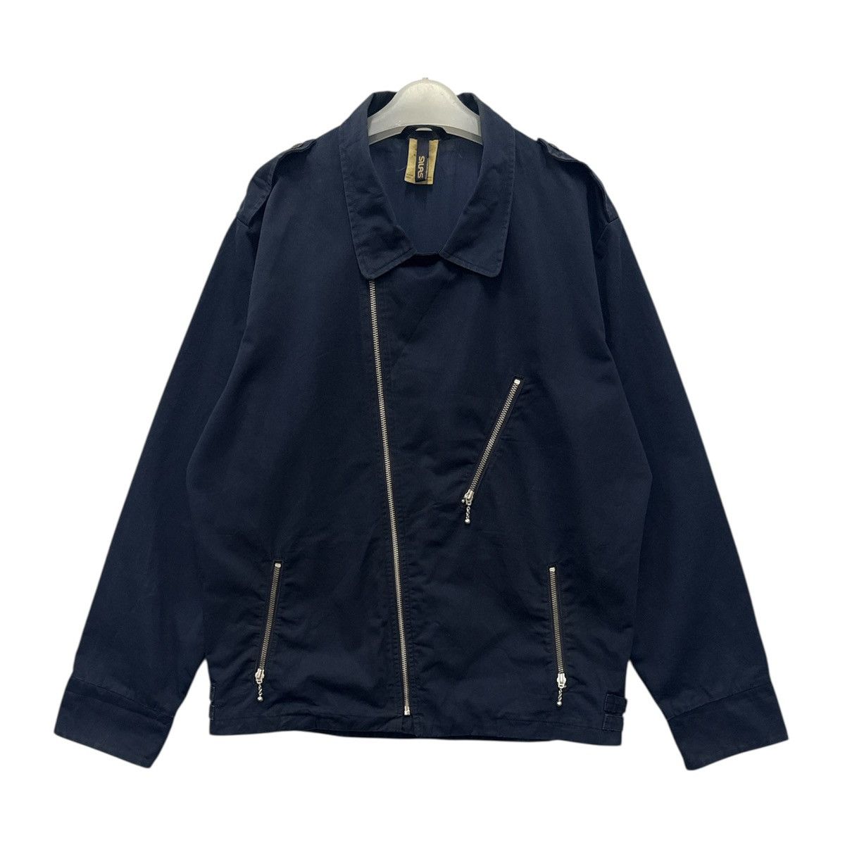 Japanese Brand 🔥 Silas – Vintage Casual Motorcycles Jacket Rock Jacket - XL Size US L / EU 52-54 / 3 - 1 Thumbnail