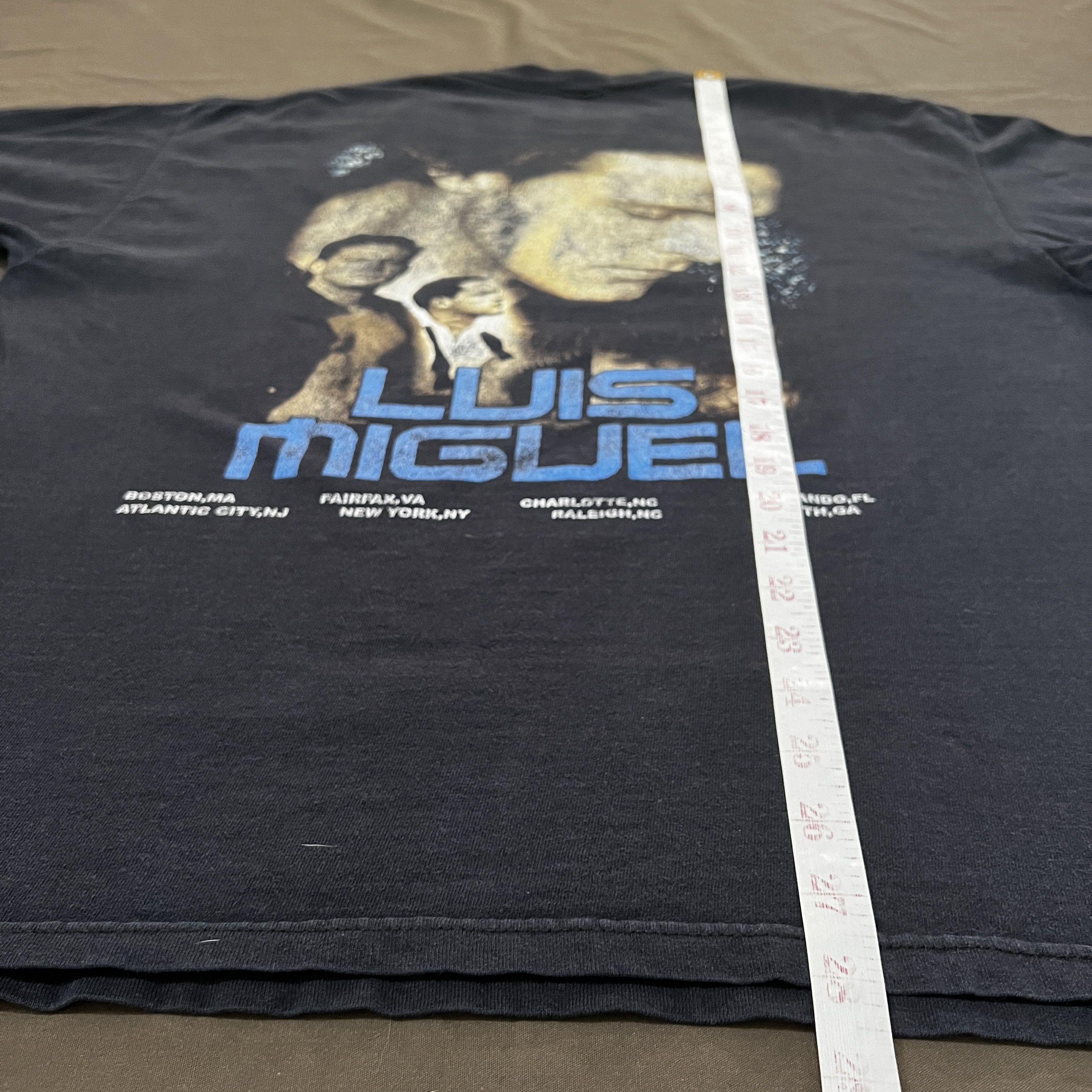 Band Tees × Rap Tees × Vintage Vintage Luis Miguel Promo Tour Tee Faded Bootleg Latin pop Size US XL / EU 56 / 4 - 10 Thumbnail