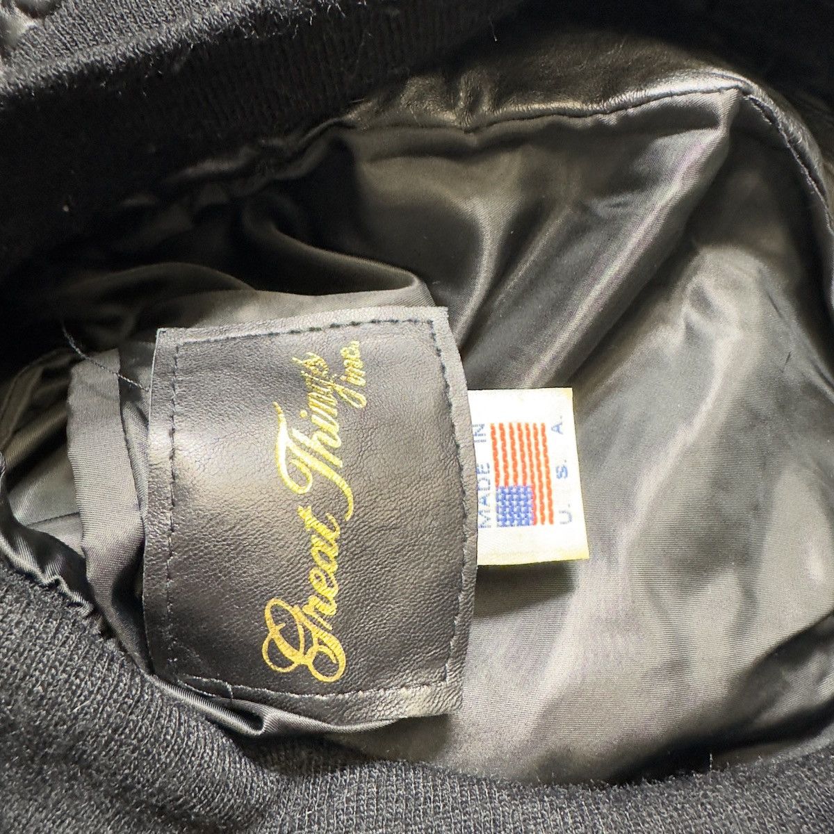 Vintage Vintage Great Things leather jacket Size US L / EU 52-54 / 3 - 4 Thumbnail