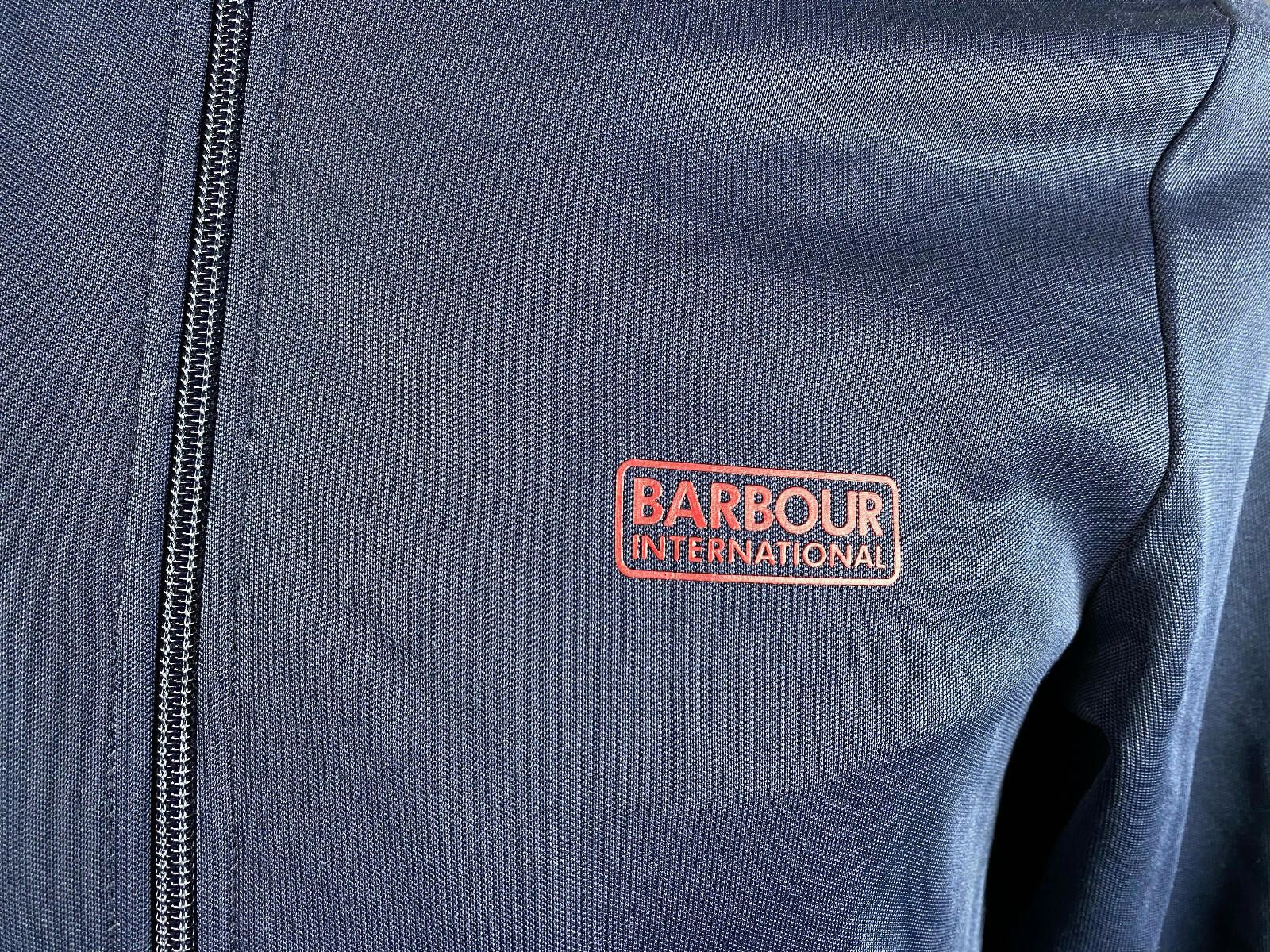 Barbour Barbour International Navy Blue Full Track Jacket Size M Size M / US 6-8 / IT 42-44 - 3 Thumbnail