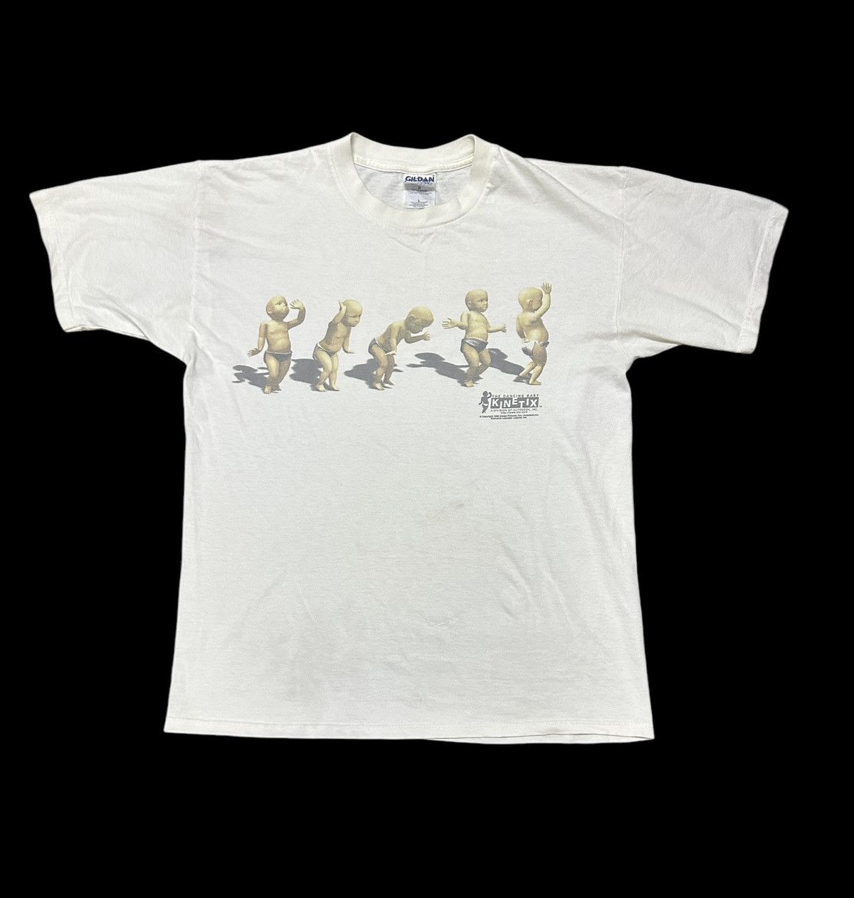 Vintage Vtg The dancing Baby tee Size US L / EU 52-54 / 3 - 1 Thumbnail