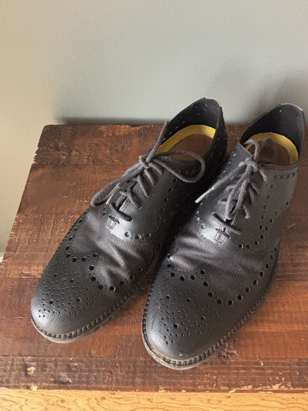 Cole Haan Cole Haan ZERØGRAND Black leather shoes - 7 M Size US 7 / EU 40 - 7 Thumbnail