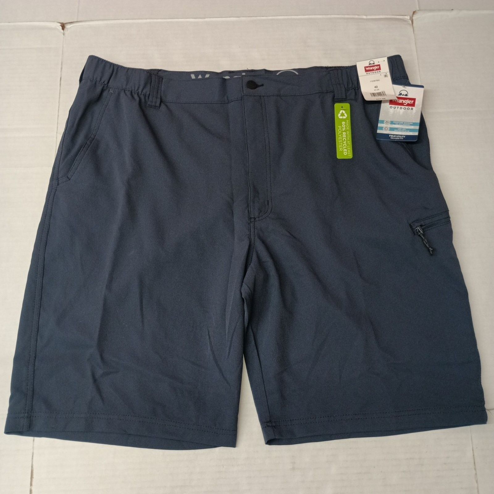 Wrangler Wrangler Men's Field Utility Shorts Size 42 Blue Relaxed Fit Size US 42 / EU 58 - 1 Thumbnail