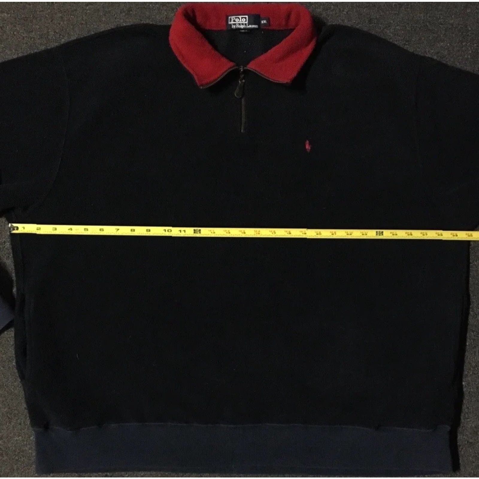 Polo Ralph Lauren Vtg 90s Polo Ralph Lauren 1/4 Zip Fleece Sweatshirt XXL Boxy Jacket Sport Red Blue USA Military Retro Punk 80s 90s Polo Ralph Lauren Mens Graphic Size US XXL / EU 58 / 5 - 6 Thumbnail