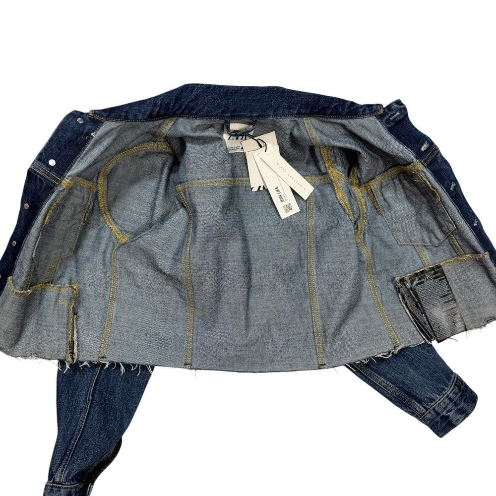 Zara NWT New Zara Cropped Denim Jacket Size S Size S / US 4 / IT 40 - 6 Thumbnail