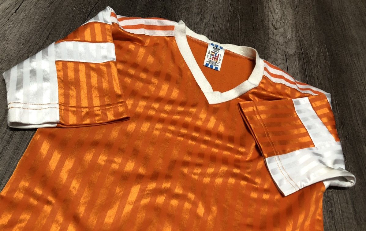 Adidas × Vintage Vintage Jersey Adidas Rare 100% Polyester Made in U.S.A Size US S / EU 44-46 / 1 - 5 Thumbnail