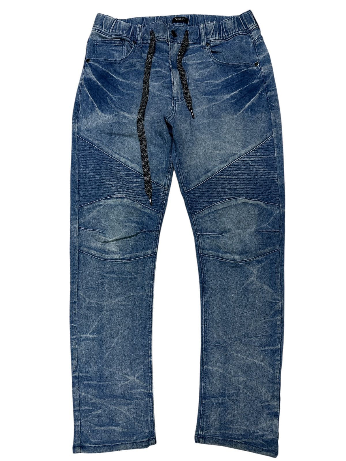 Kapital Biker Pants Sureve Strenchtable Honeycomb. Size US 32 / EU 48 - 1 Thumbnail