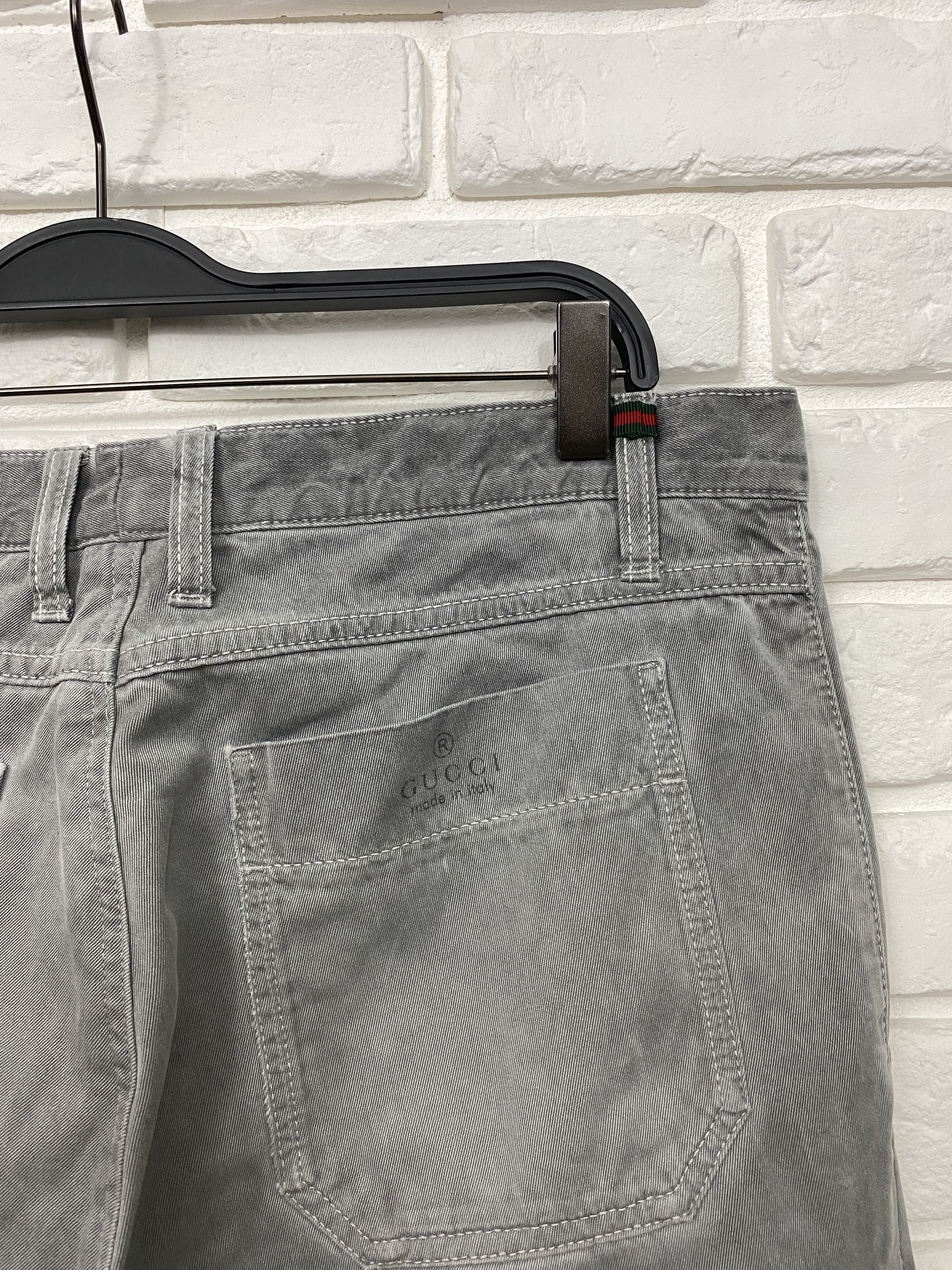 Gucci Gucci Cotton Chino Pants Skinny Trousers Small Logo Size 48 Size US 32 / EU 48 - 6 Thumbnail