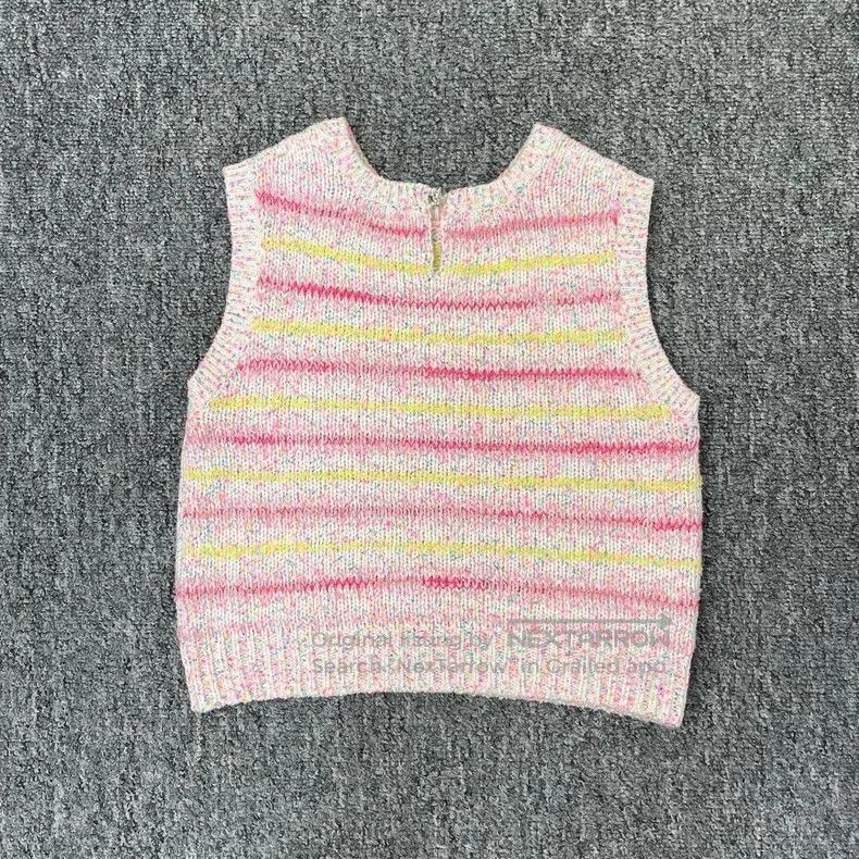 Chanel Chanel 24C Heart Knit Vest Women's. Size US M / EU 48-50 / 2 - 2 Thumbnail