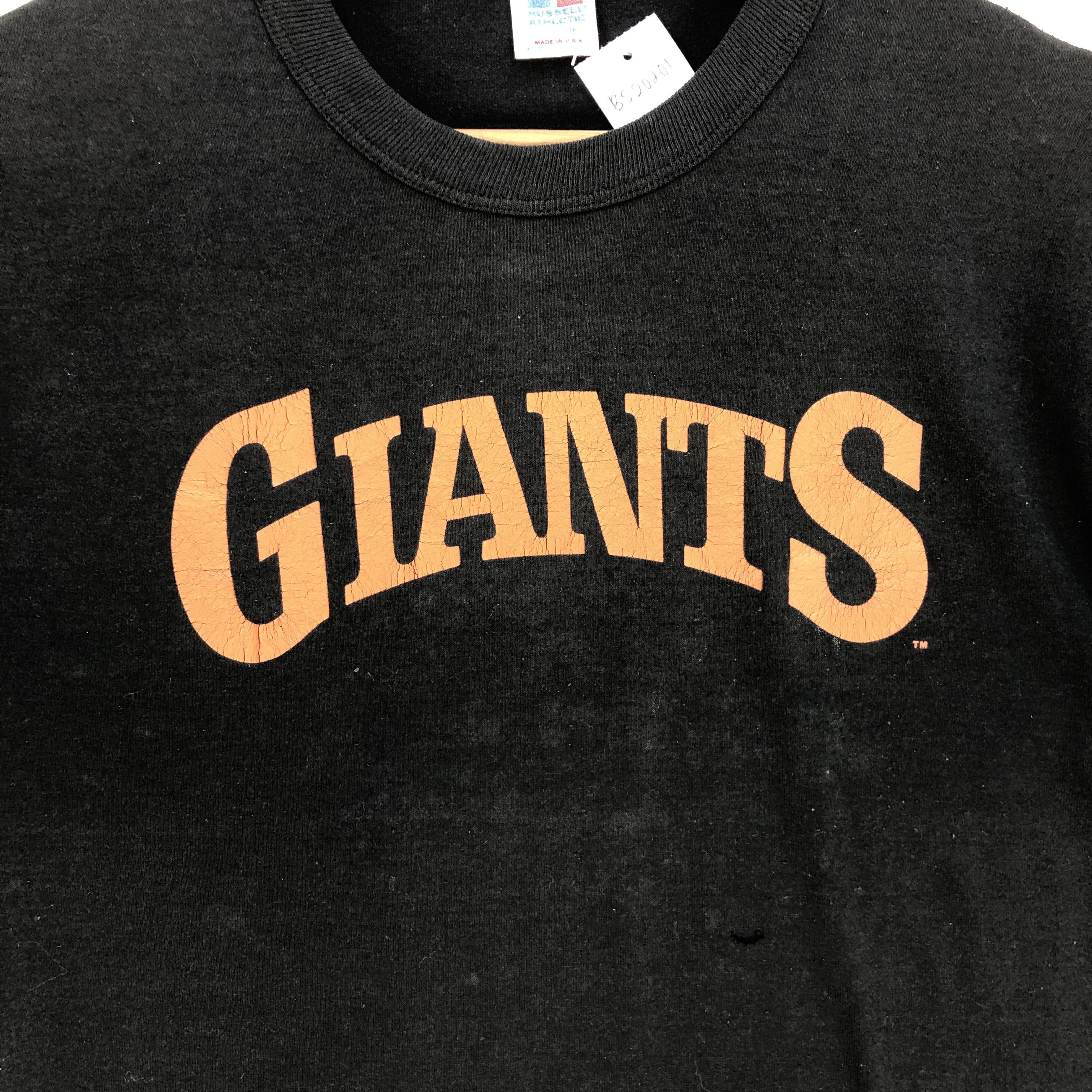 Giant Vintage 90s Giant T Shirt Sportswear MLB Russell Athl Tees Size US S / EU 44-46 / 1 - 4 Thumbnail