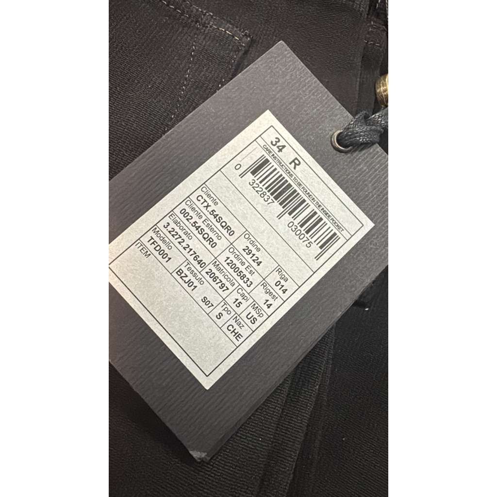 Tom Ford o1rshd1 Slim Jeans in Black 34 Size US 34 / EU 50 - 19 Thumbnail