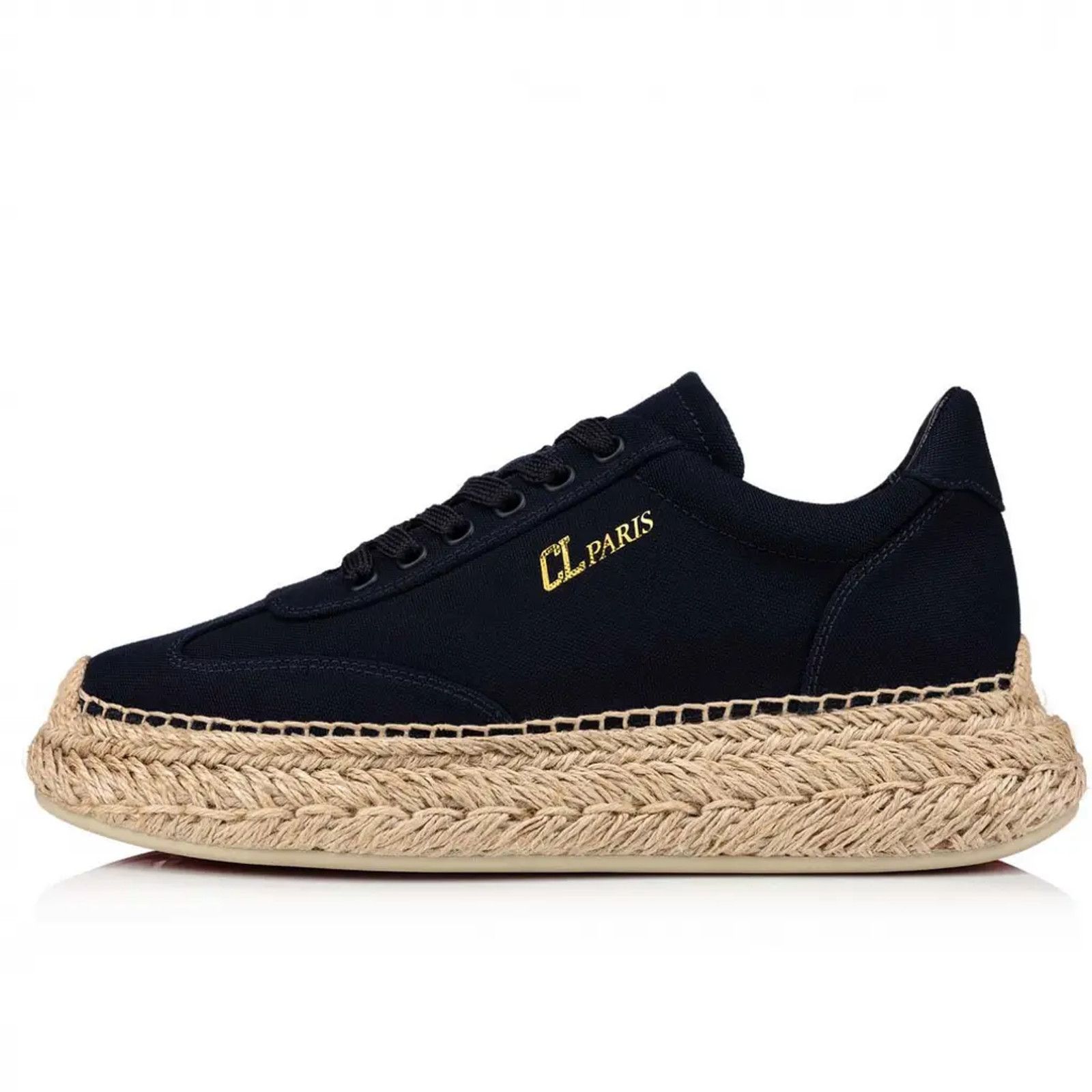 Christian Louboutin Christian Louboutin Flat Blue Platform Espadrille Sneaker 36 Size US 6 / IT 36 - 3 Thumbnail