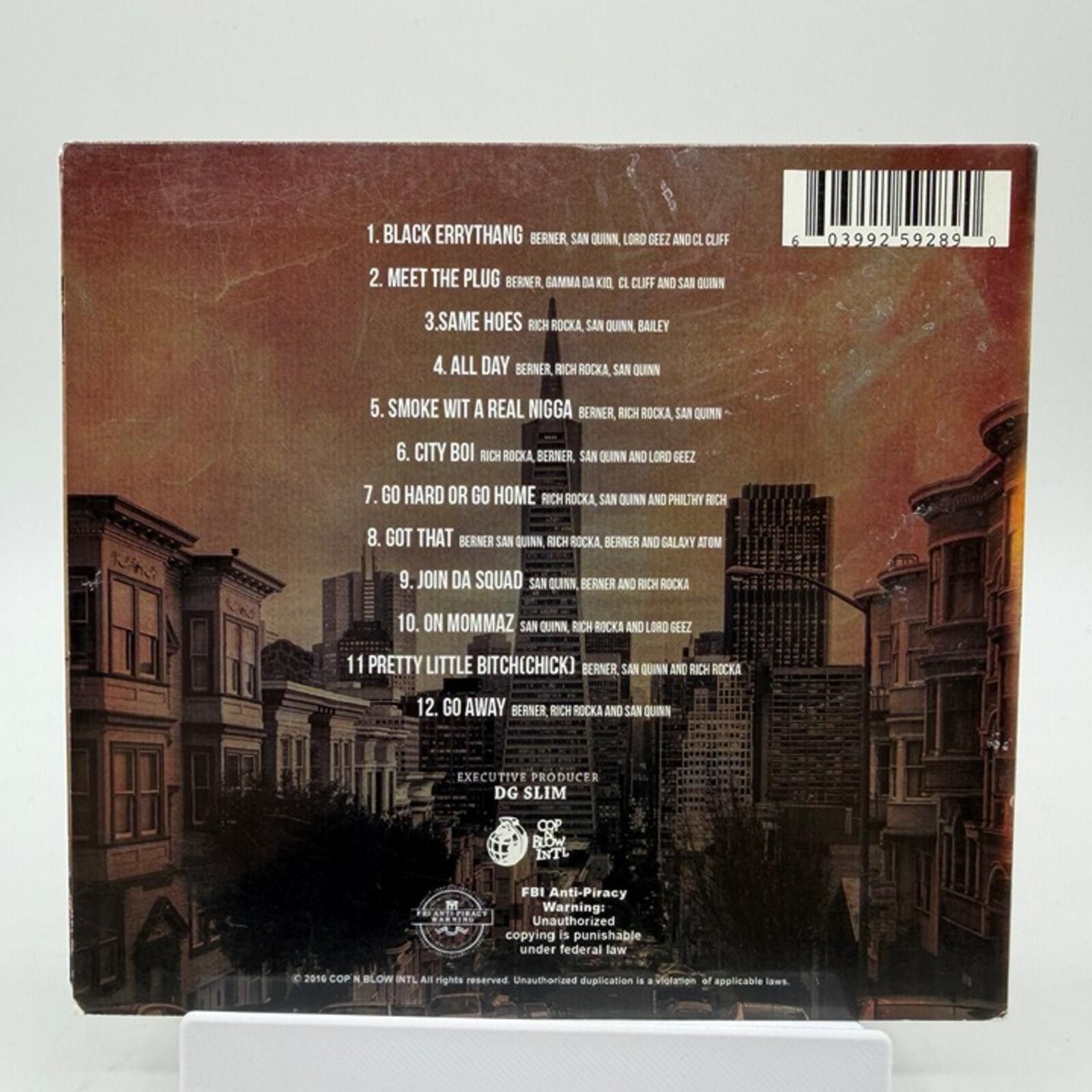 Other Berner, Rich Rocka, San Quinn - Guilty By Association 2 Size ONE SIZE - 2 Thumbnail