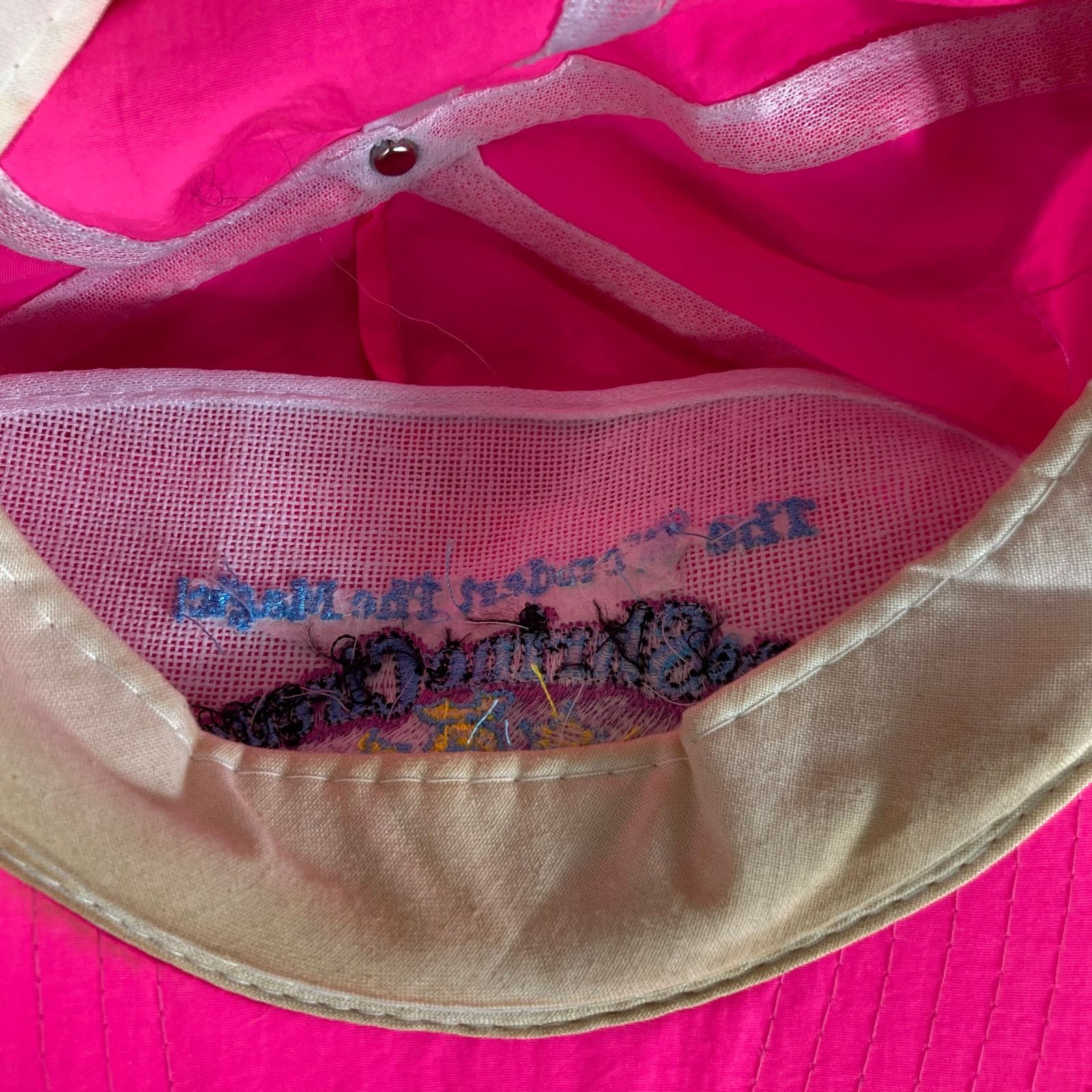 Vintage Vintage Neon Pink The Shrine Circus Snapback Hat Unisex Size ONE SIZE - 14 Thumbnail