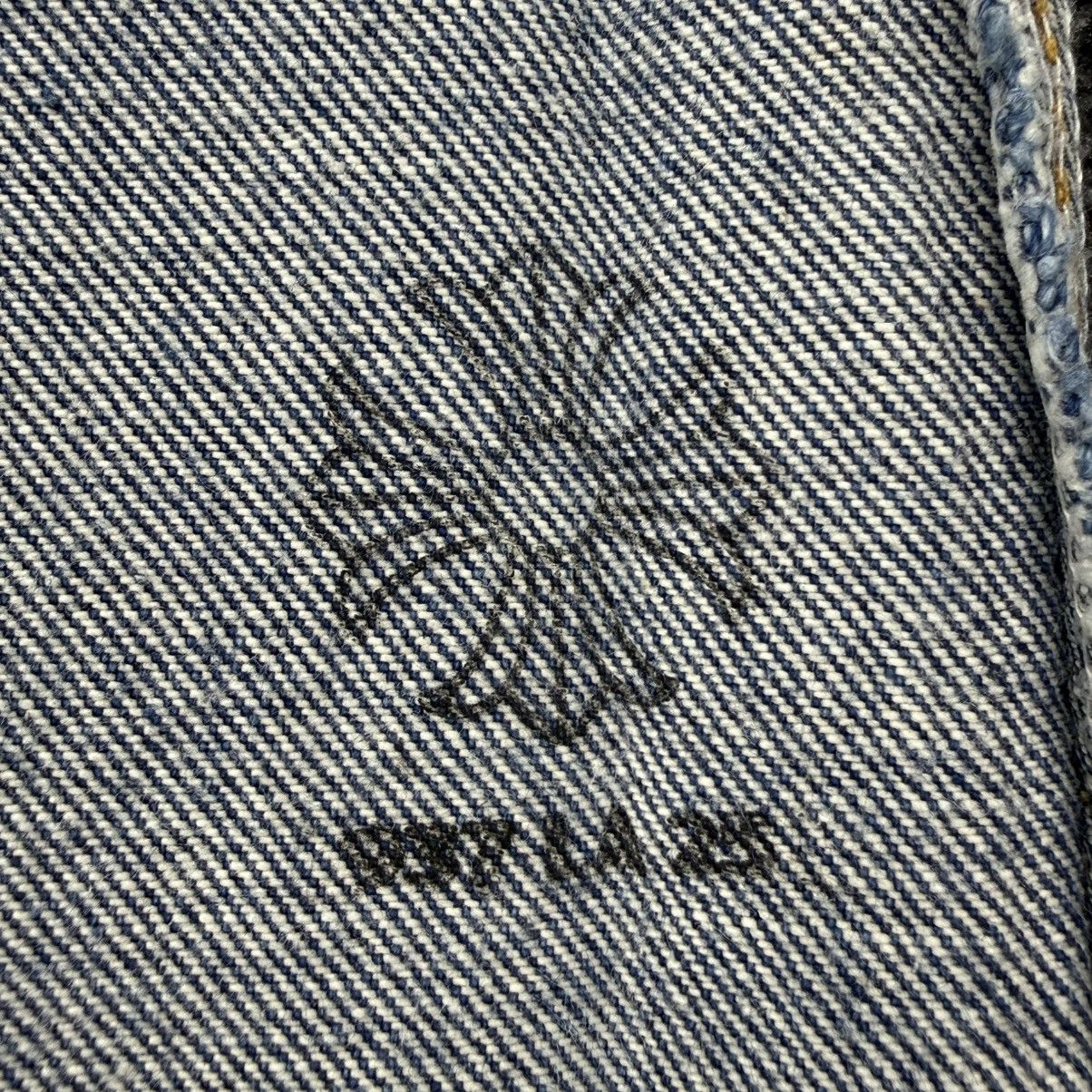 Chrome Hearts Chrome Hearts Levi’s 501 Cross Patch Denim Jeans Size US 33 - 16 Thumbnail