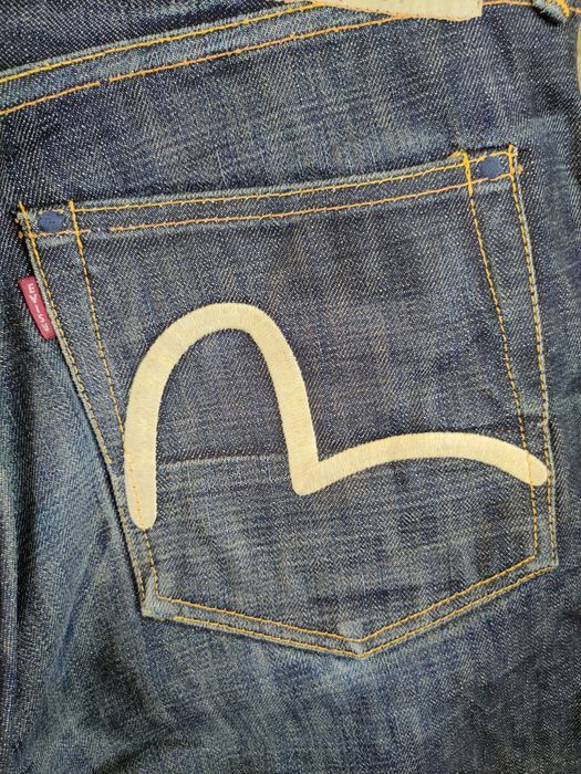 Evisu × Japanese Brand 💥RARE Evisu Lot 5506 hard denim distressed japan #46-896DLL Size US 34 / EU 50 - 2 Thumbnail