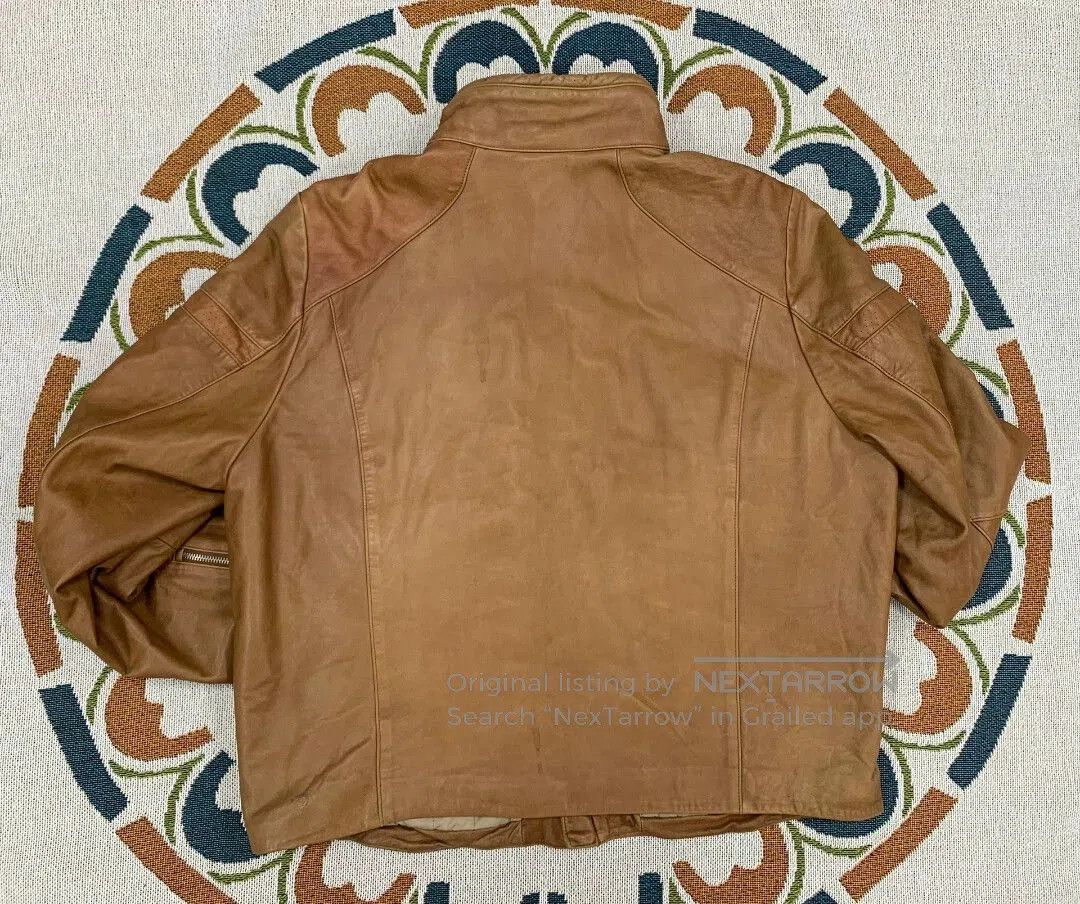 RRL Ralph Lauren RLX Alpha McCoy Leather Flight Jacket. Size US XL / EU 56 / 4 - 2 Thumbnail