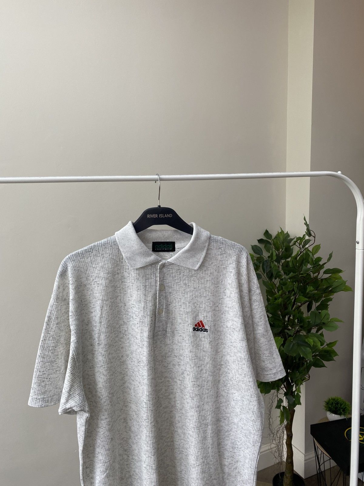 Adidas × Vintage Vintage Adidas Equipment Polo 90s Rare Hype Tee Size US XL / EU 56 / 4 - 5 Thumbnail