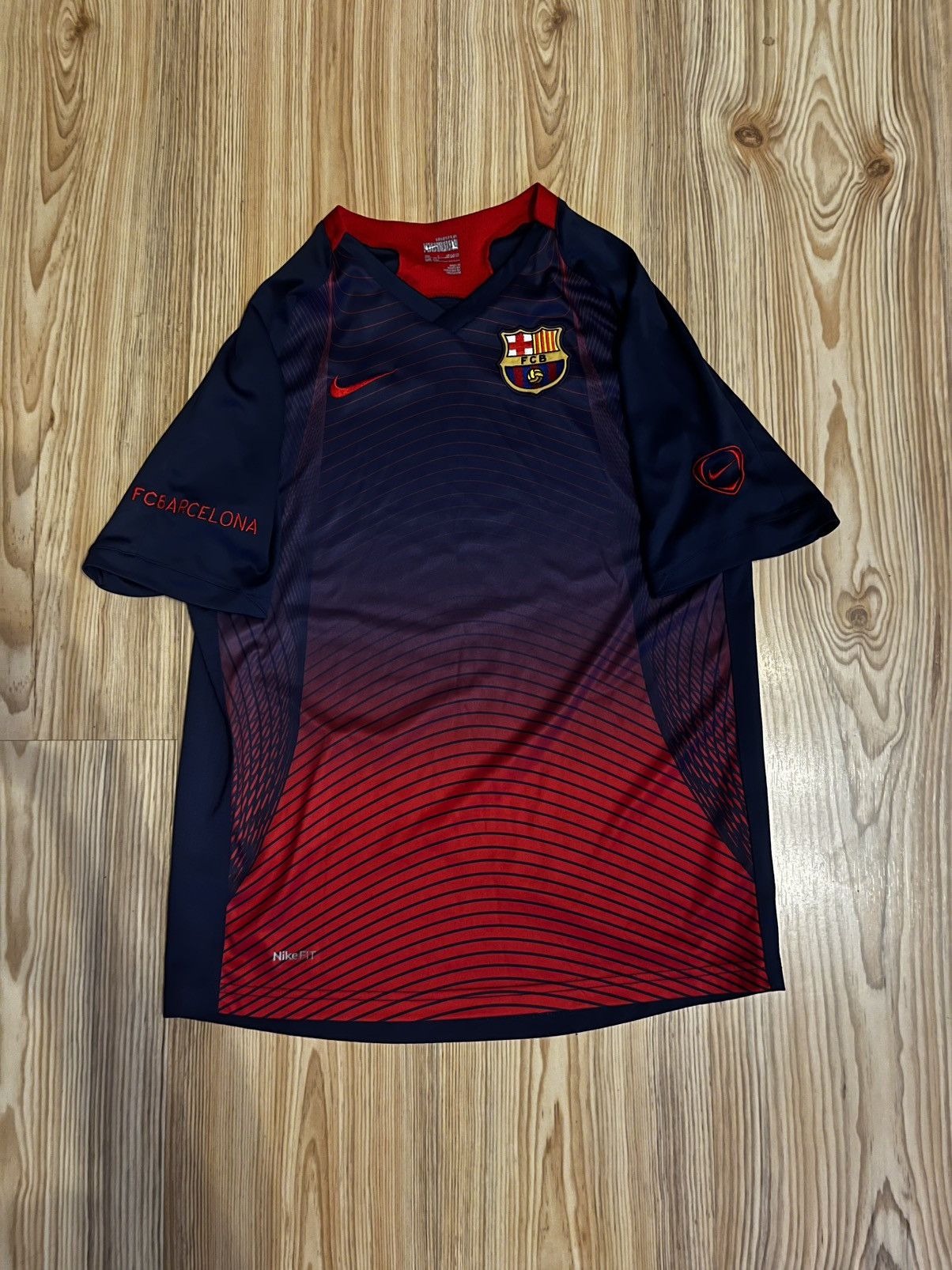 Nike Nike FC Barcelona 2006 / 2007 Jersey Size US XXS / EU 40 - 1 Thumbnail