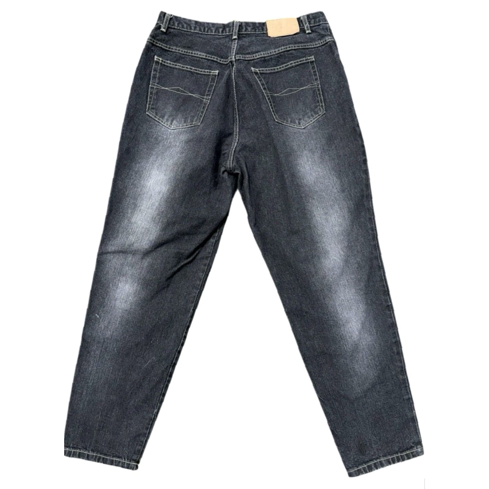 Avenue VINTAGE Avenue Blues Jeans Dark Wash Denim Grunge Skate Baggy 34x30 Men Inseam 30 Ankle Sz 34 Blue Size US 34 / EU 50 - 2 Thumbnail