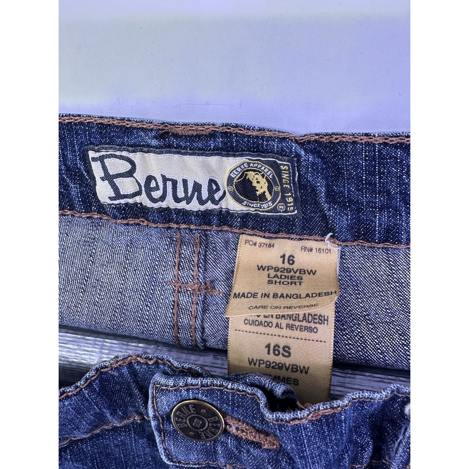 & Other Stories Berne Women’s Blue Carpenter Jeans Size 16 Size 38" / US 16 / IT 52 - 6 Thumbnail