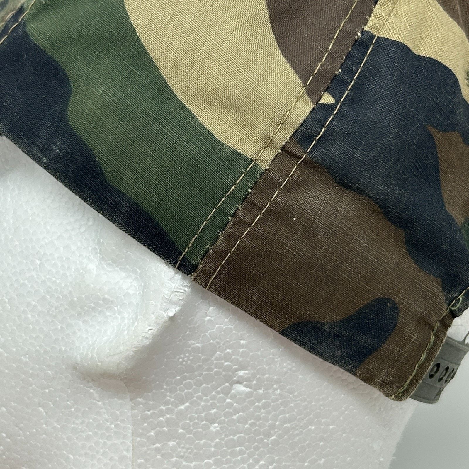 Vintage Vintage 90s Buck Stops Here Hat Baseball Cap Hunting Camo Size ONE SIZE - 6 Thumbnail